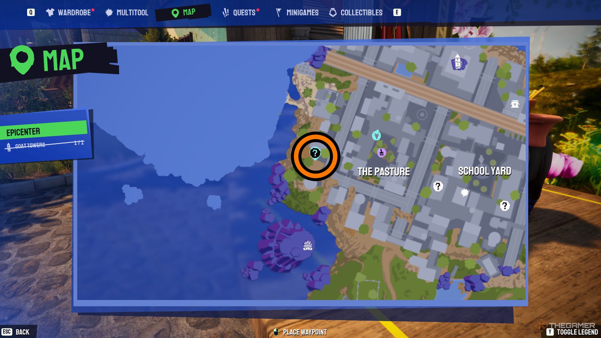 Avian Invasion event location in Goat Simulator 3.