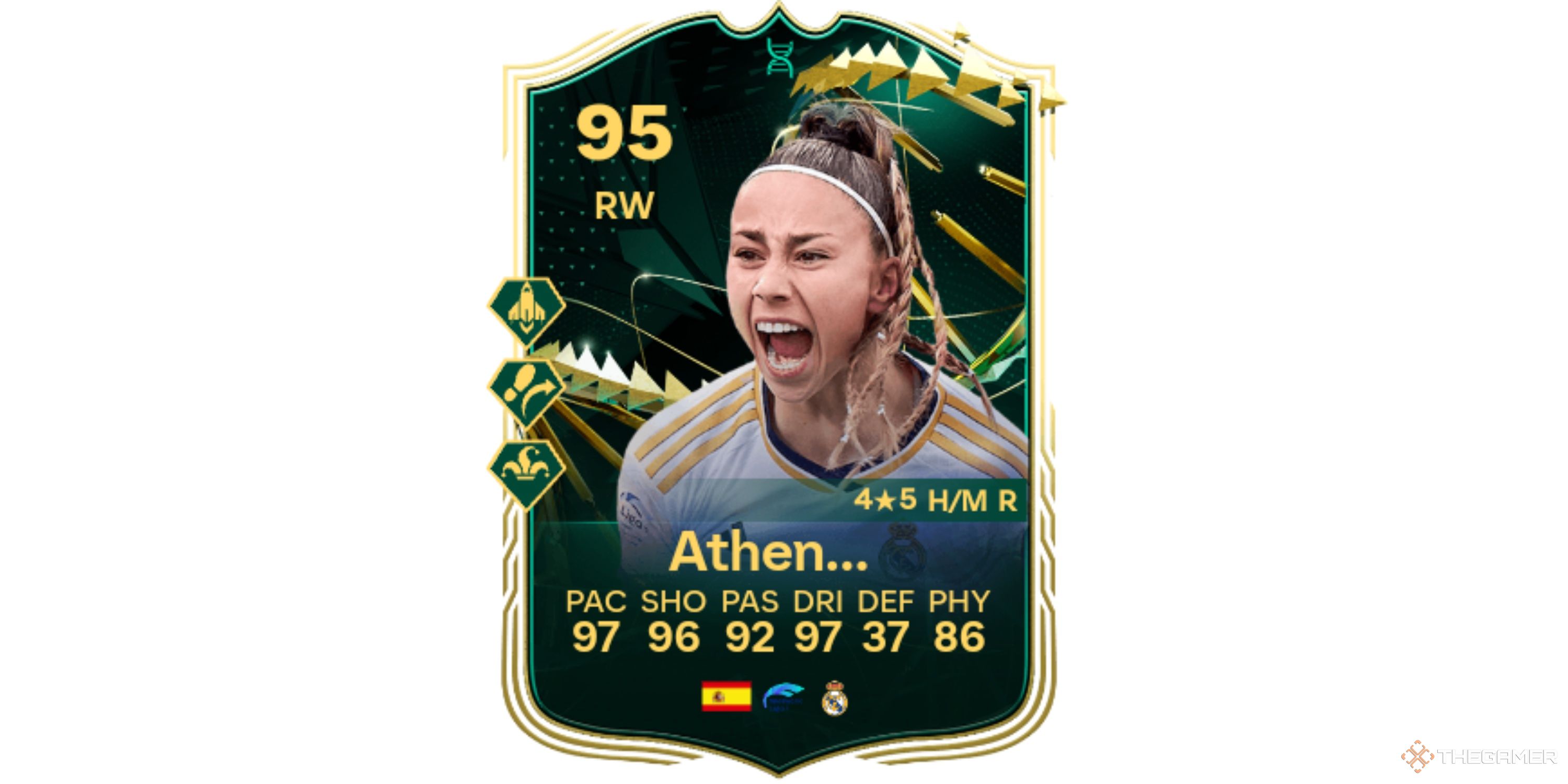 Image showing Athenea EVO Card in EA Sports FC 24 