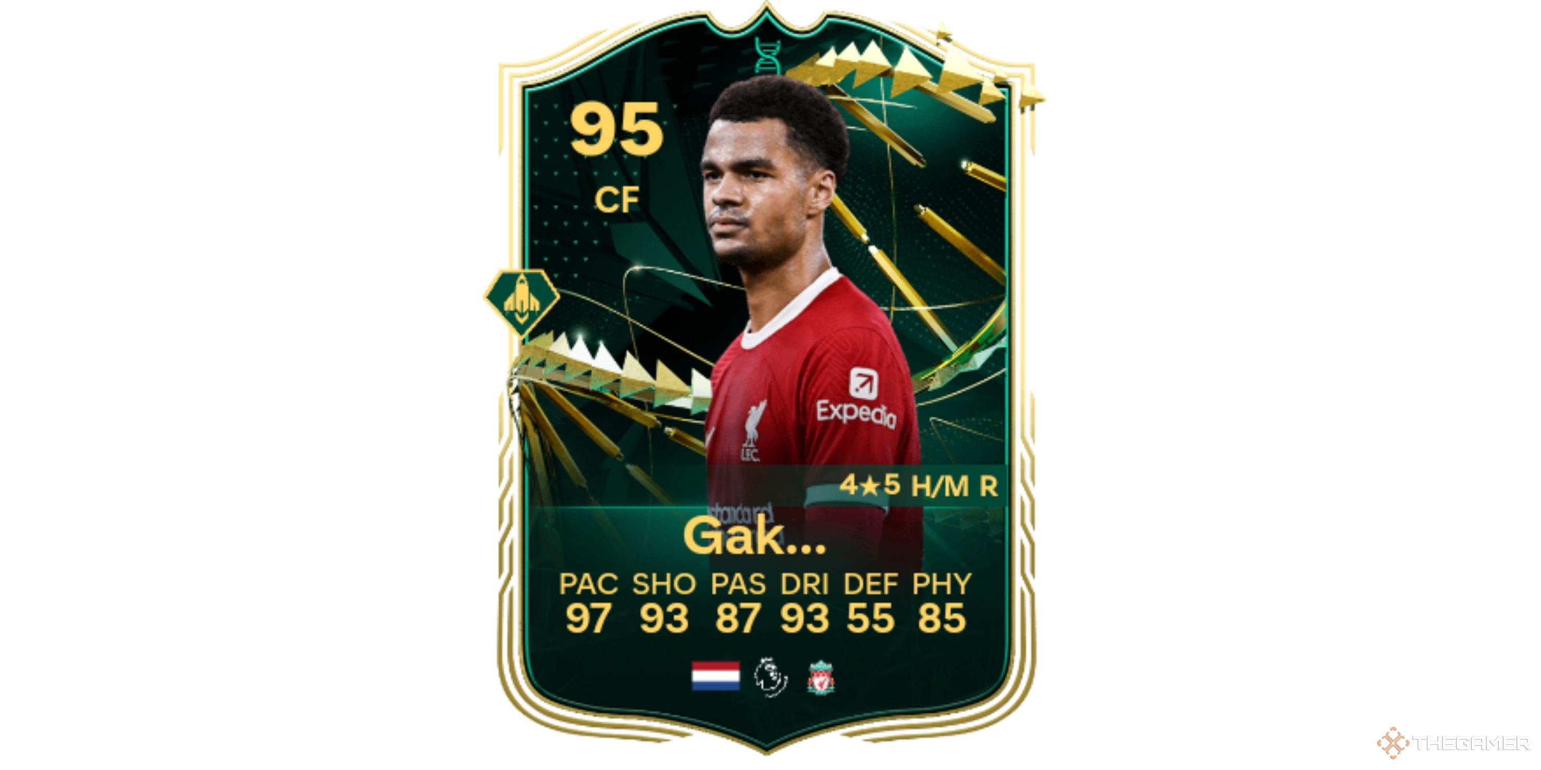 Image showing Gakpo EVO Card in EA Sports FC 24 