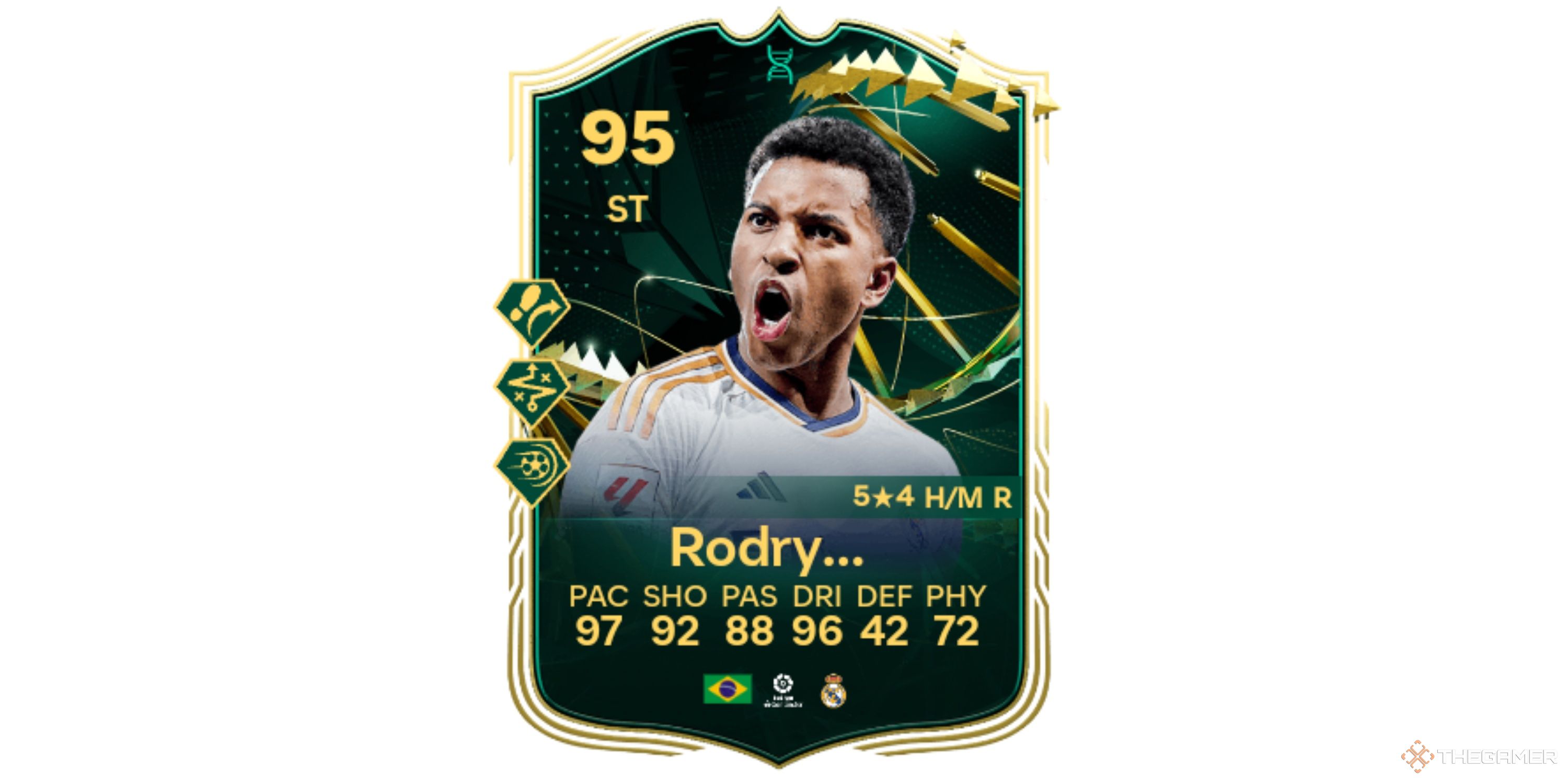 Image showing Rodrygo EVO Card in EA Sports FC 24 