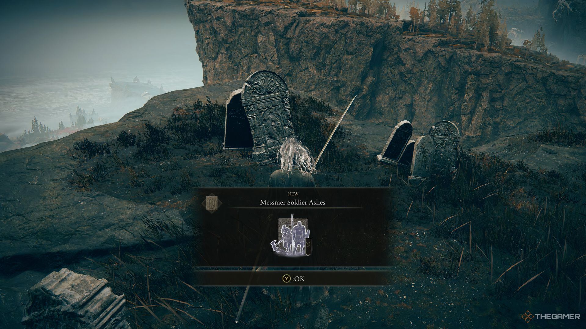 Messmer Soldier Ashes found behind the Fort of Reprimand in Elden Ring: Shadow of the Erdtree