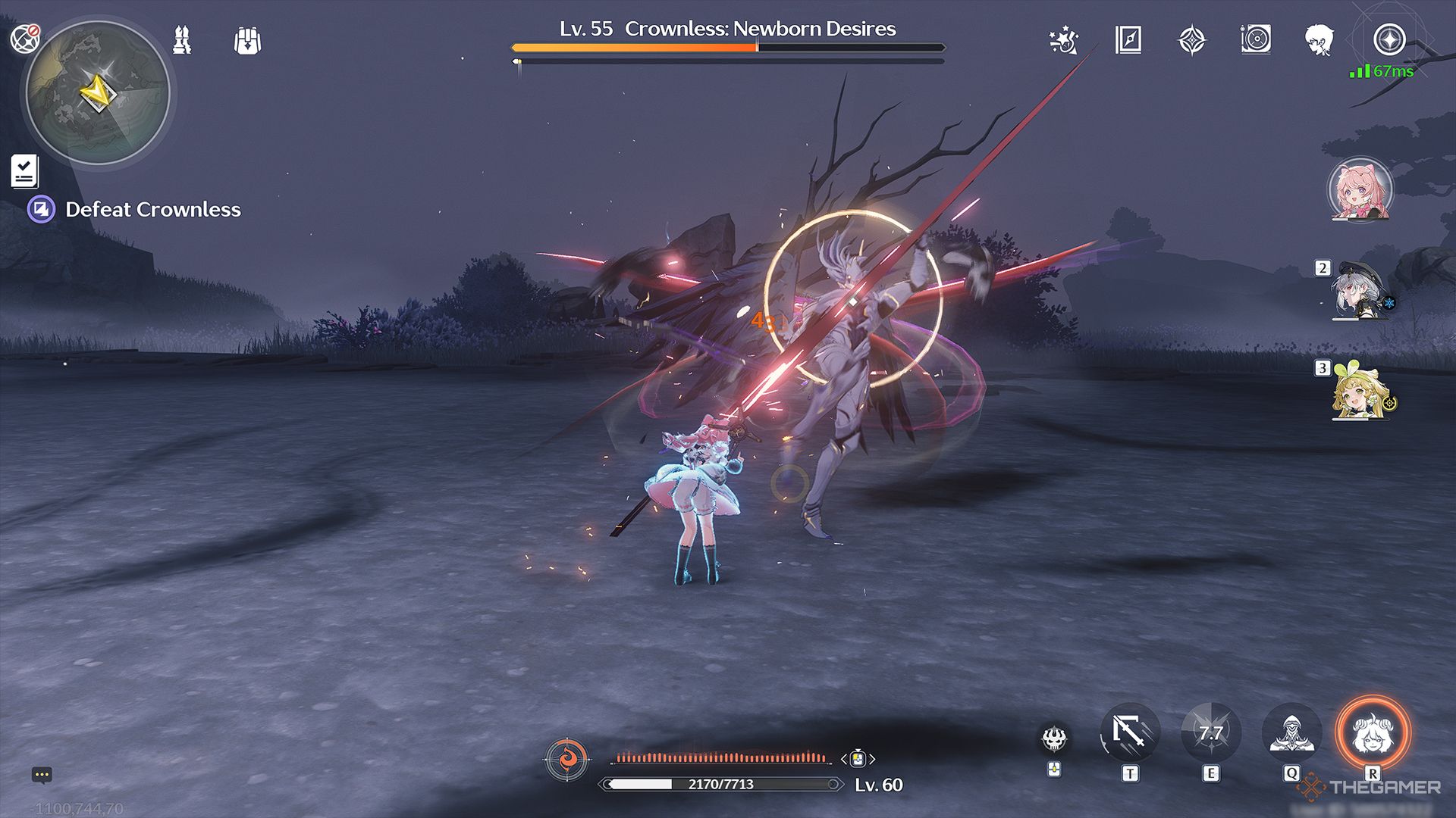 encore parrying crownless boss