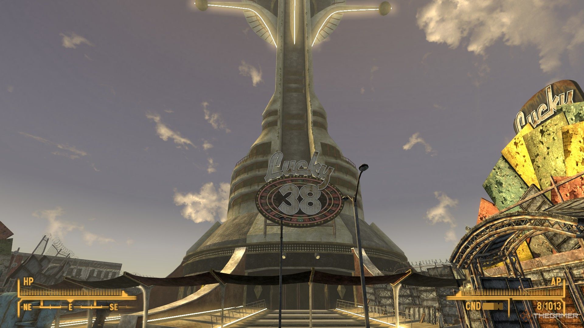 Fallout New Vegas the Lucky 38 in the New Vegas Strip