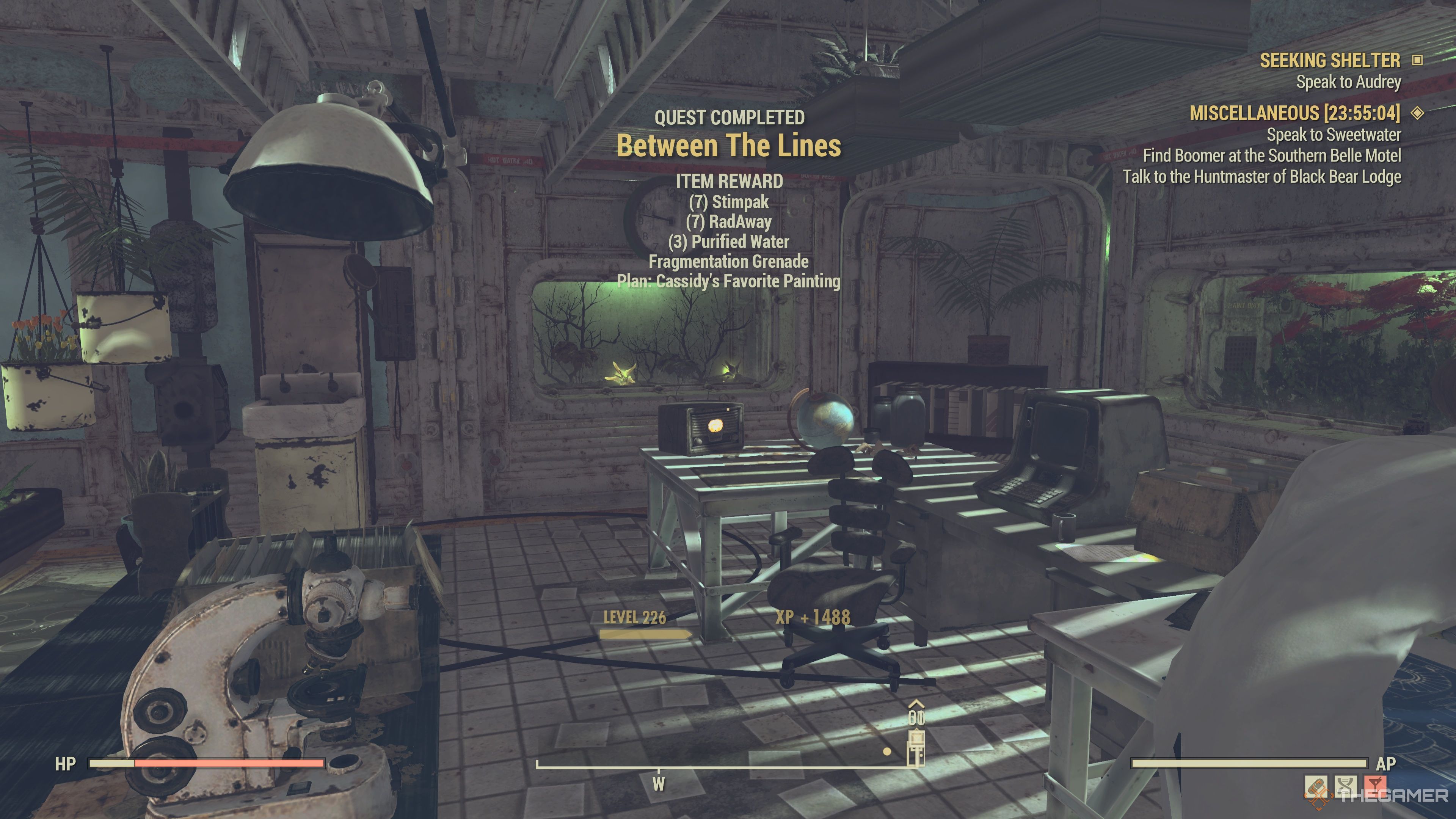 The Between The Lines Rewards in Fallout 76.