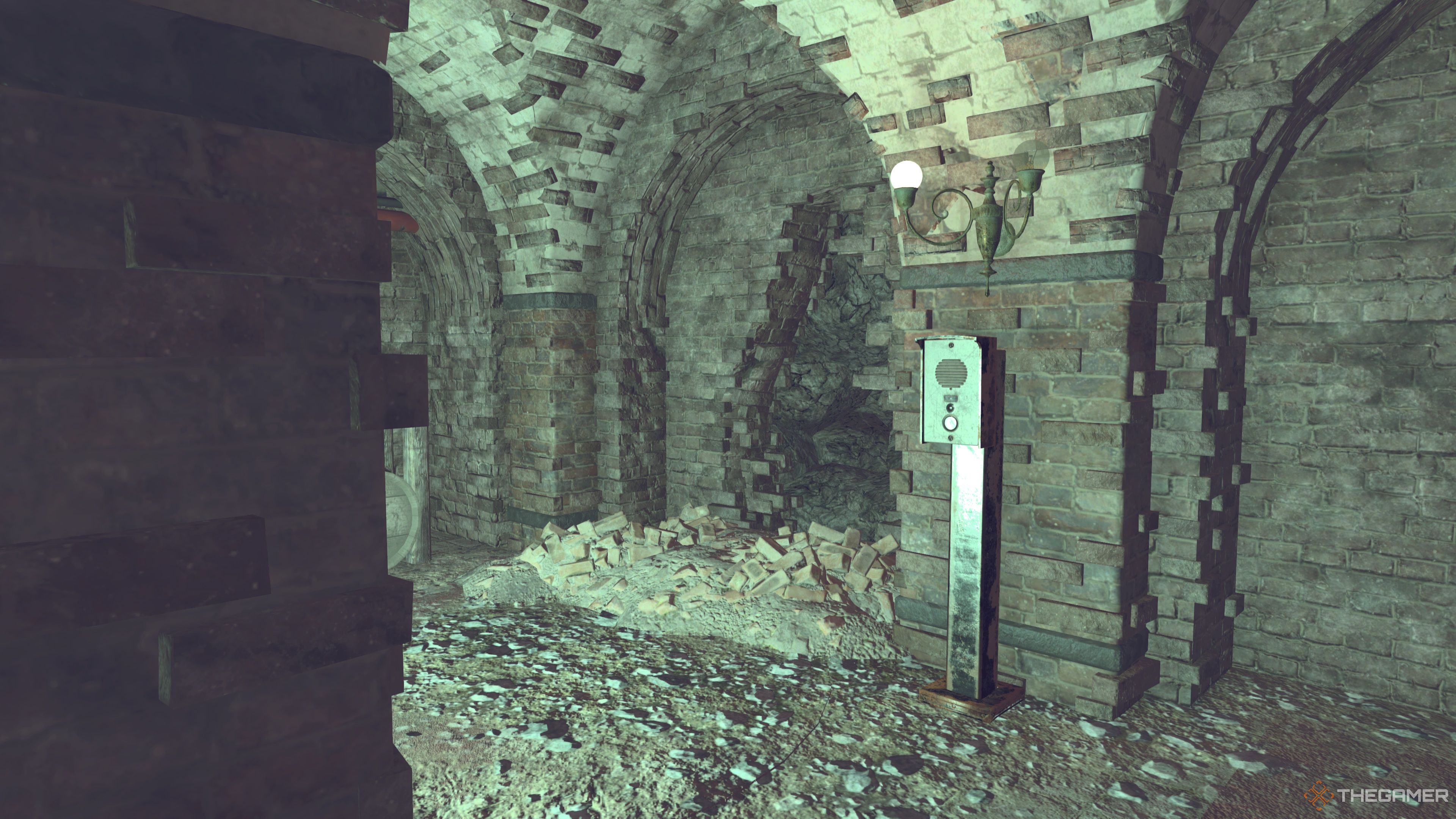 The Intercom in Dark Hallow Manor in Fallout 76.