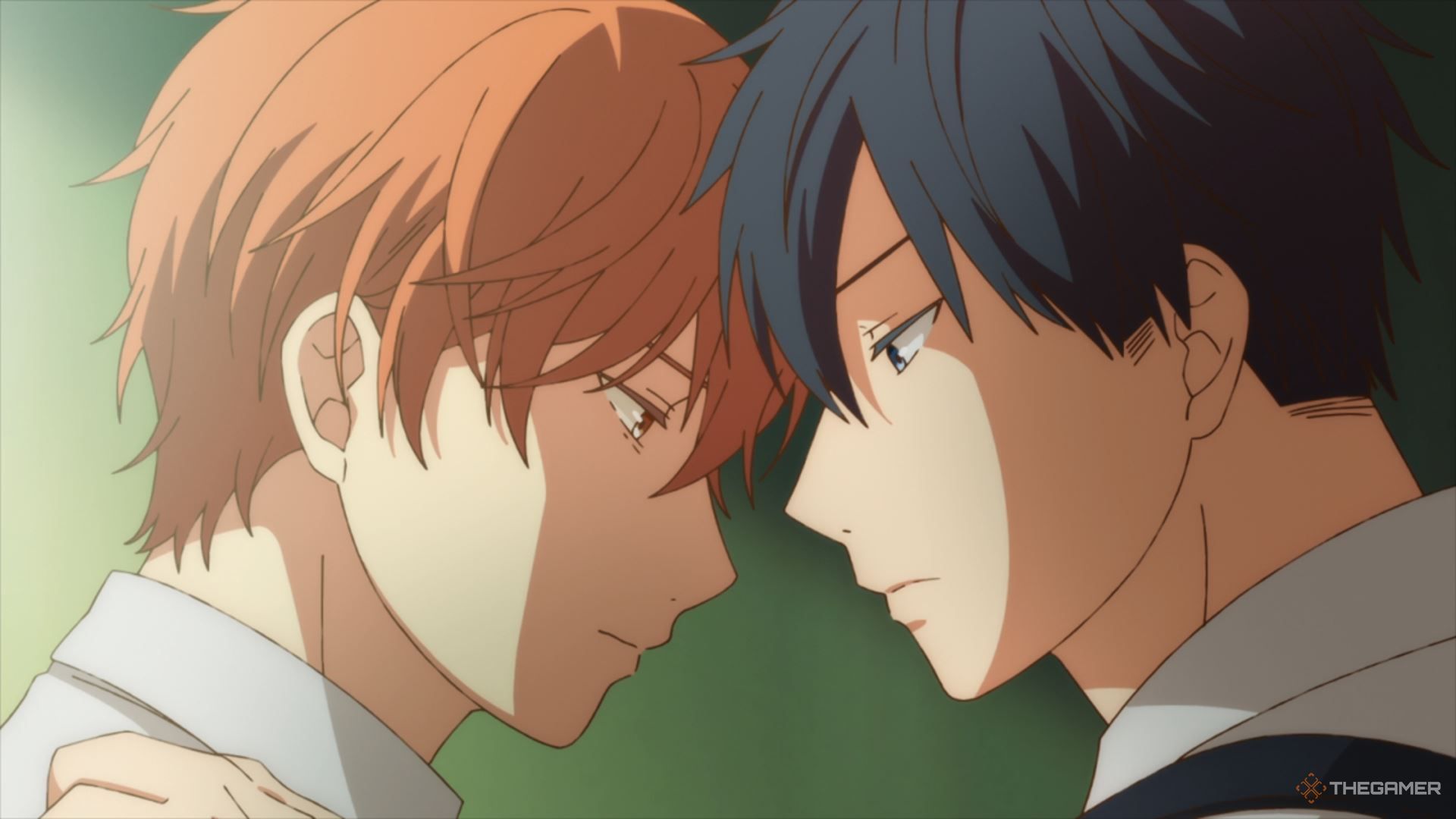 A screenshot from early in the first episode of Given