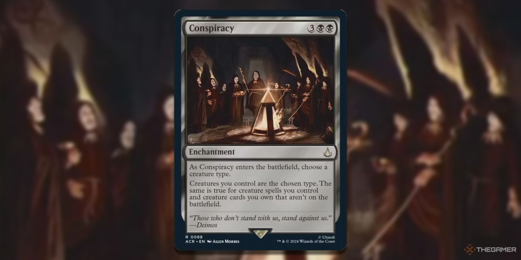 MTG Conspiracy card and art background
