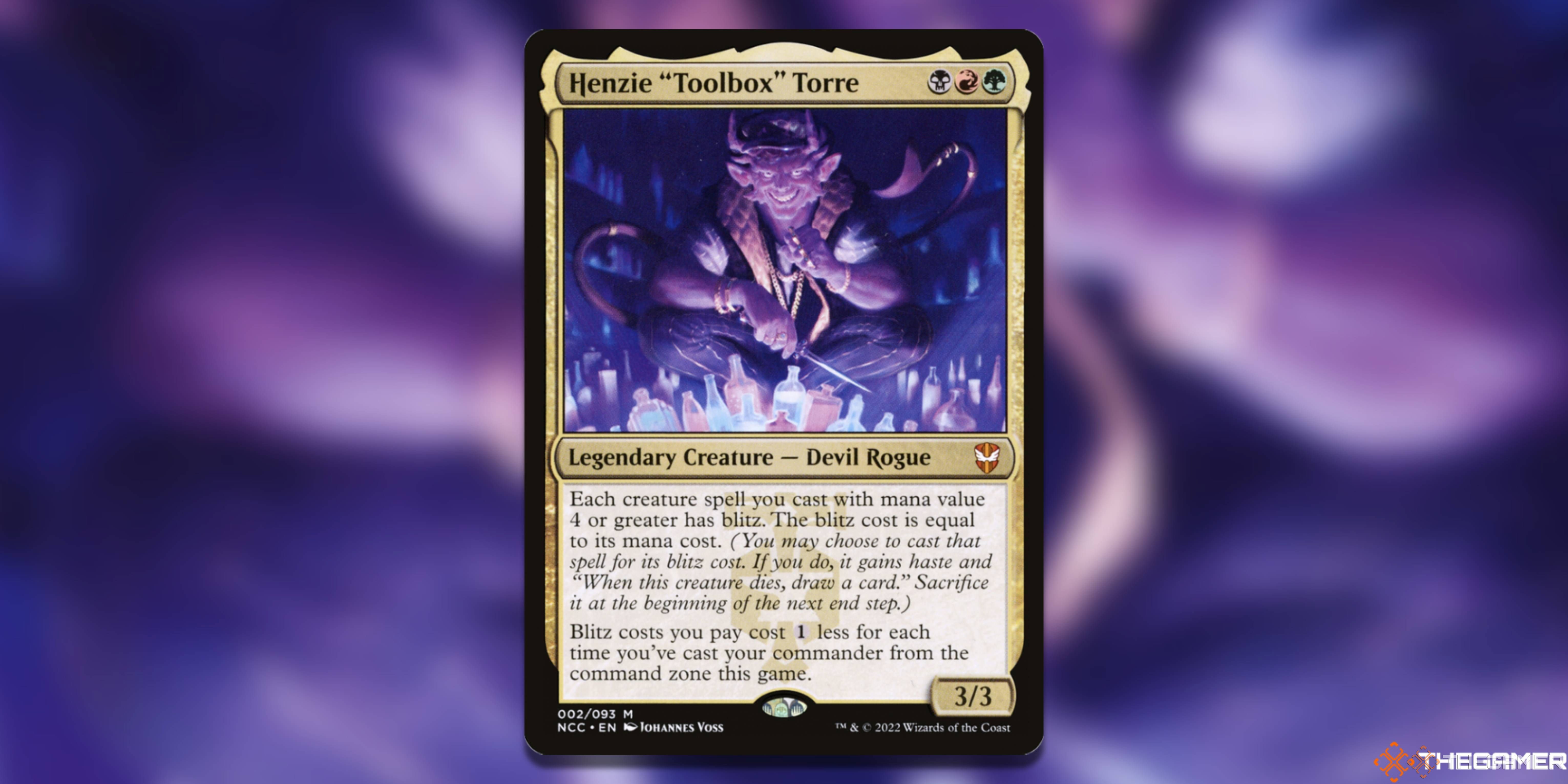 Henzie "Toolbox" Torre Magic: The Gathering card