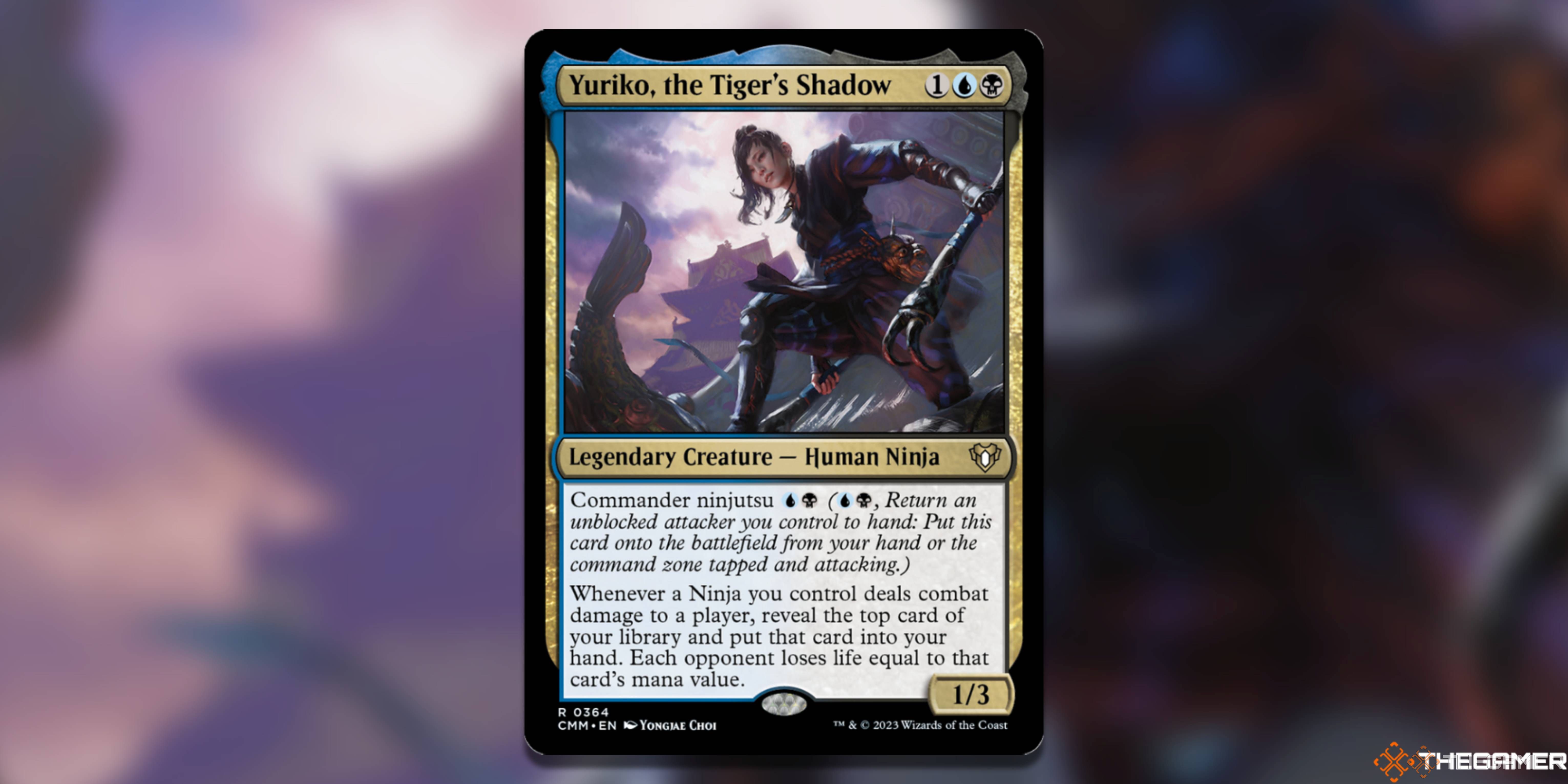 Yuriko, the Tiger's Shadow Magic: The Gathering card