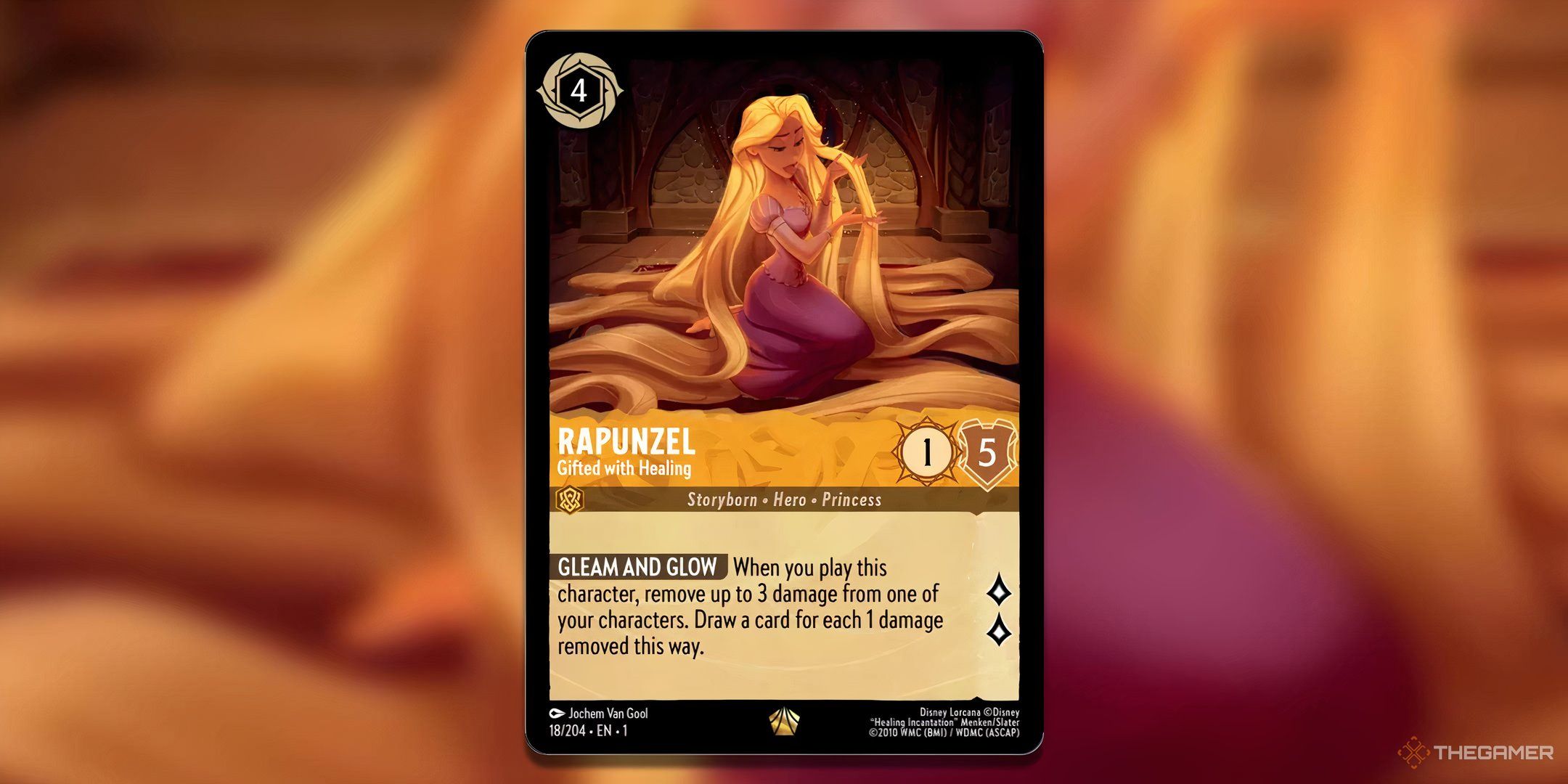 rapunzel gifted with healing the first chapter lorcana