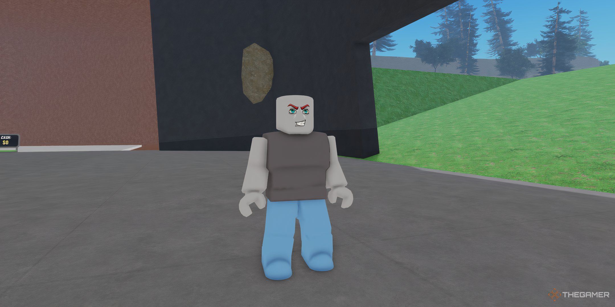 a player just standing in SCP Warfare Tycoon 2 on Roblox 6_14_2024 3_51_03 PM