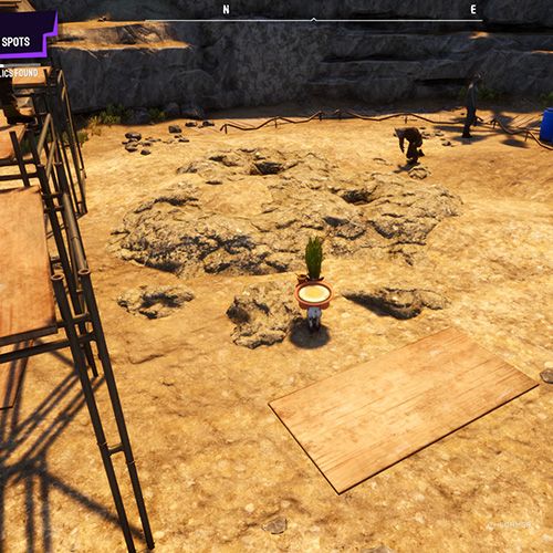 Sixth relic location in Goat Simulator 3 Multiverse of Nonsense