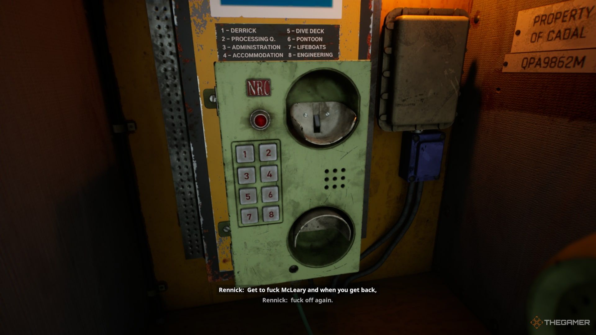 Still Wakes The Deep Rennick Telling Caz Over The Phone To Screw Himself In An Expletive-Fueled Way