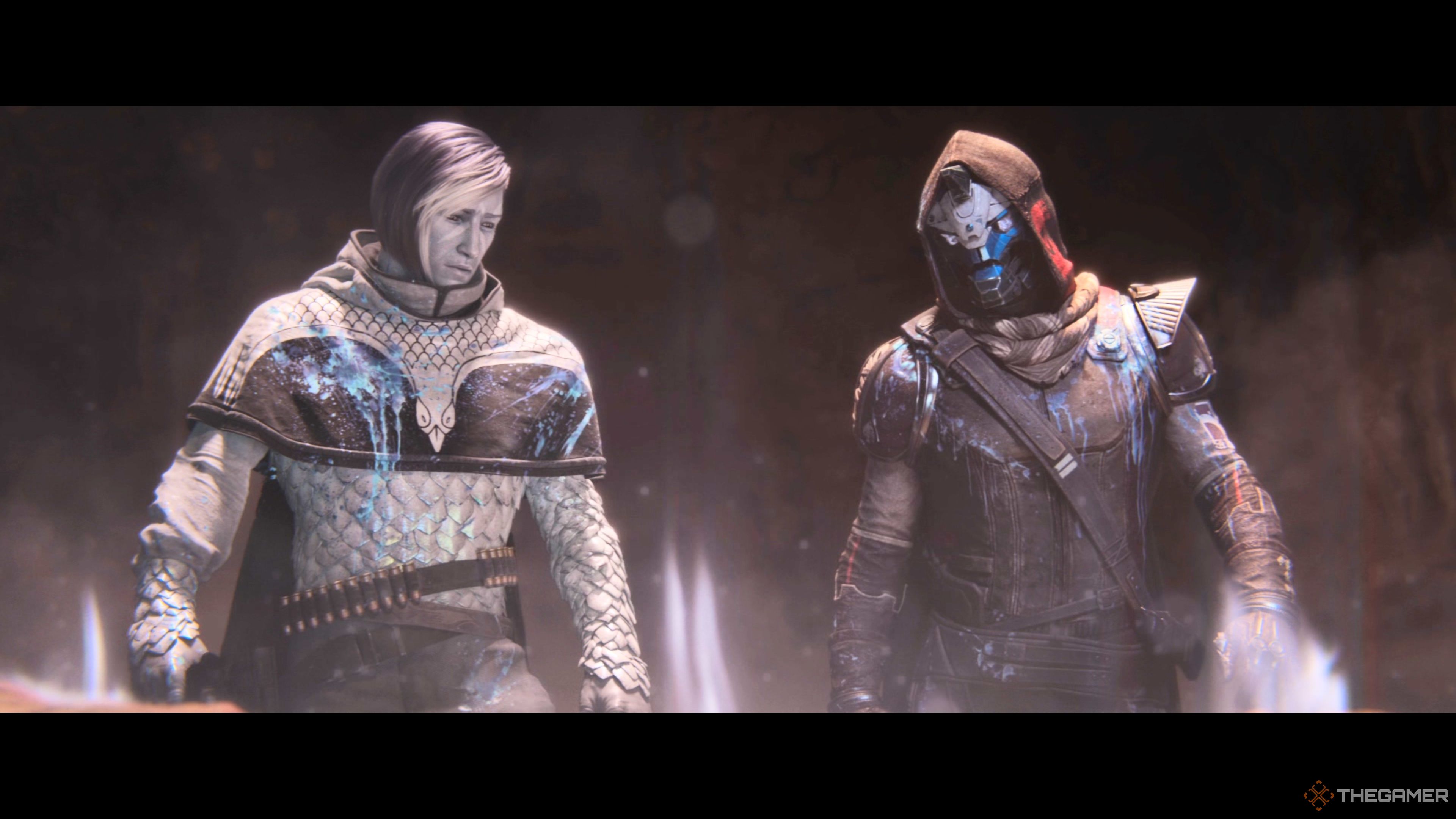 Cayde and Crow talk in Destiny 2: The Final Shape.
