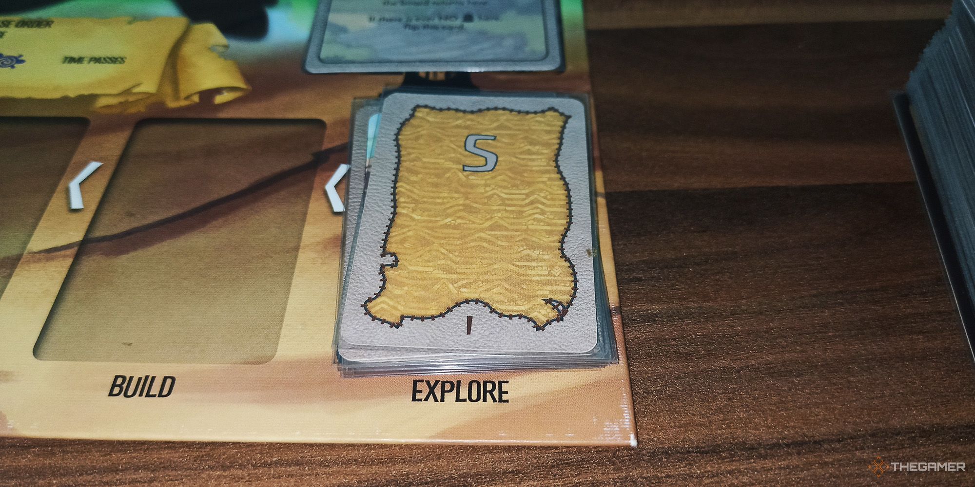 The player flips over the top card of the Invader Deck in Spirit Island