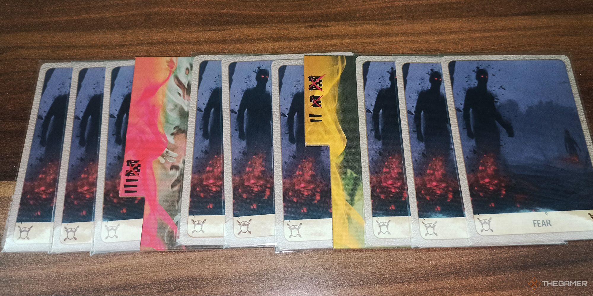 The player sets up the Fear Deck in Spirit Island