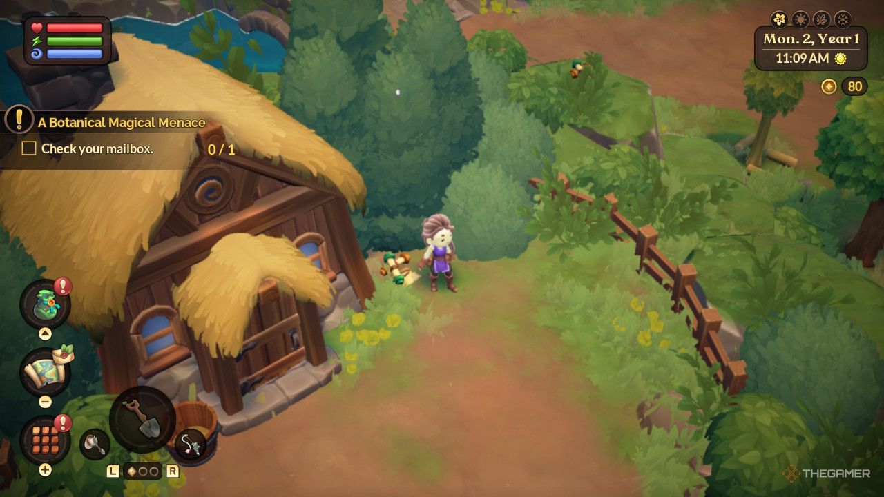 A Verdant Valley scattered scroll location Fae Farm