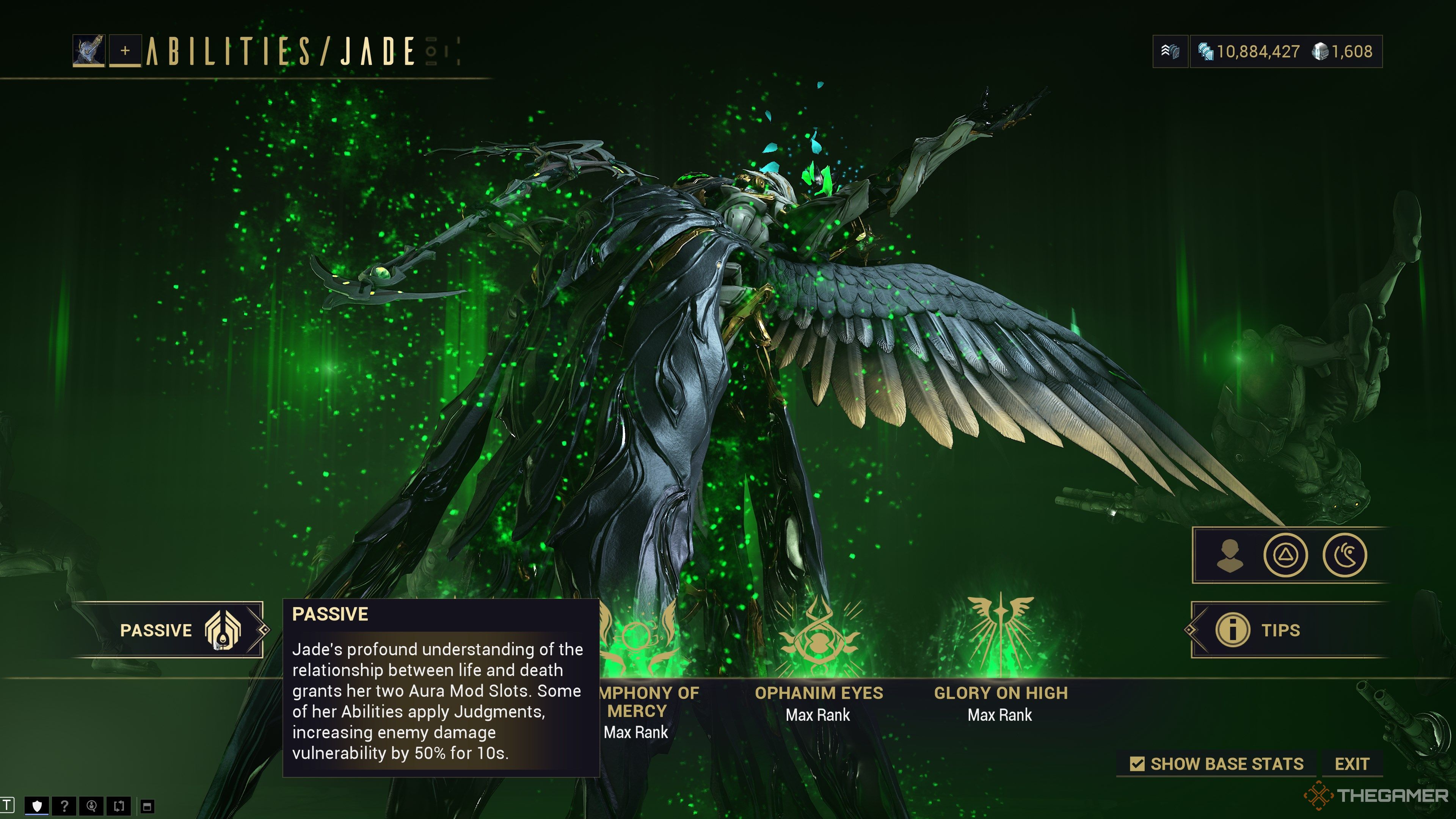 Warframe Jade Passive