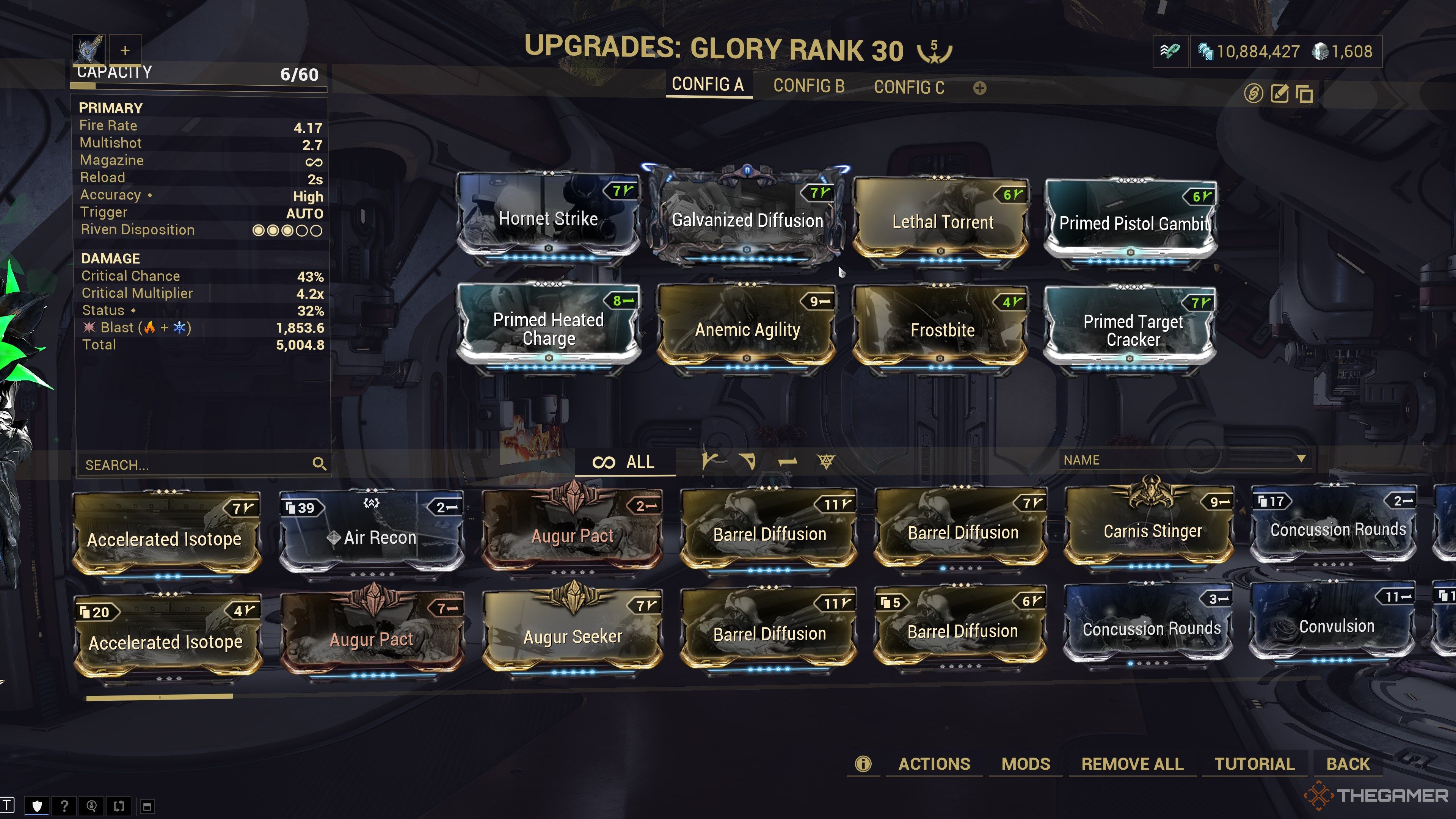Warframe Jade Ultimate Build Glory Setup