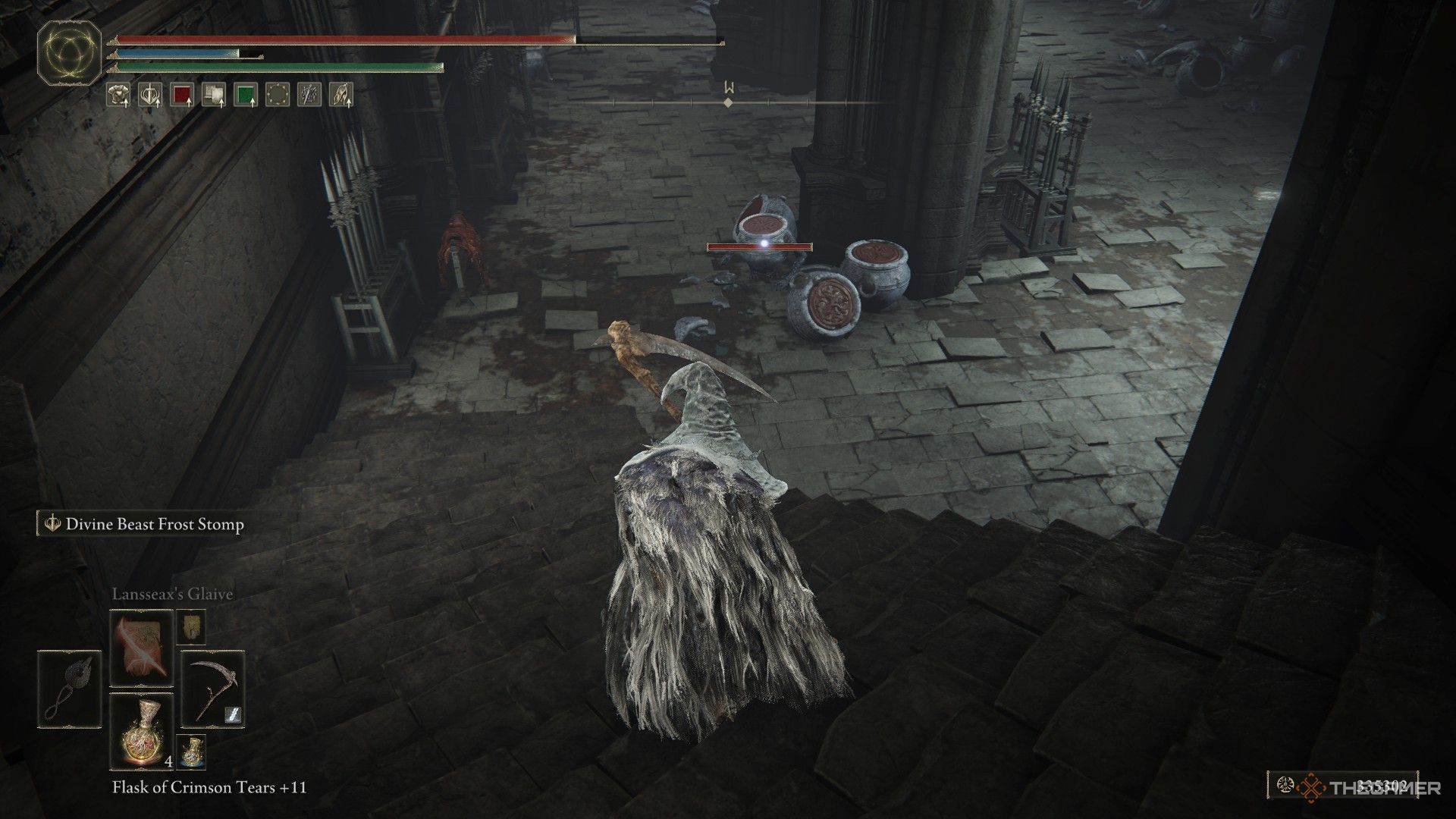 Player finds a handful of tiny living jars under Shadow Keep in Elden Ring: Shadow of the Erdtree.
