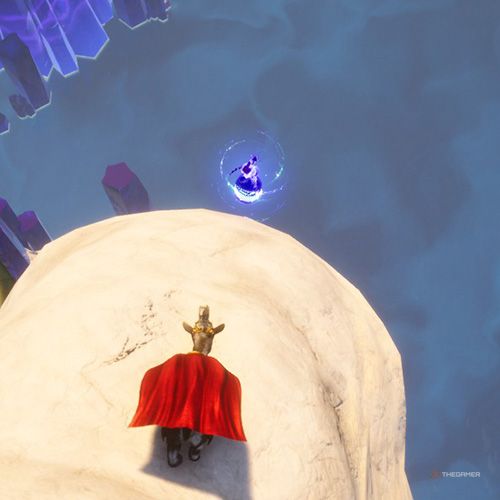Eİghth trinket location of Mount Olympus in Goat Simulator 3 Multiverse of Nonsense.