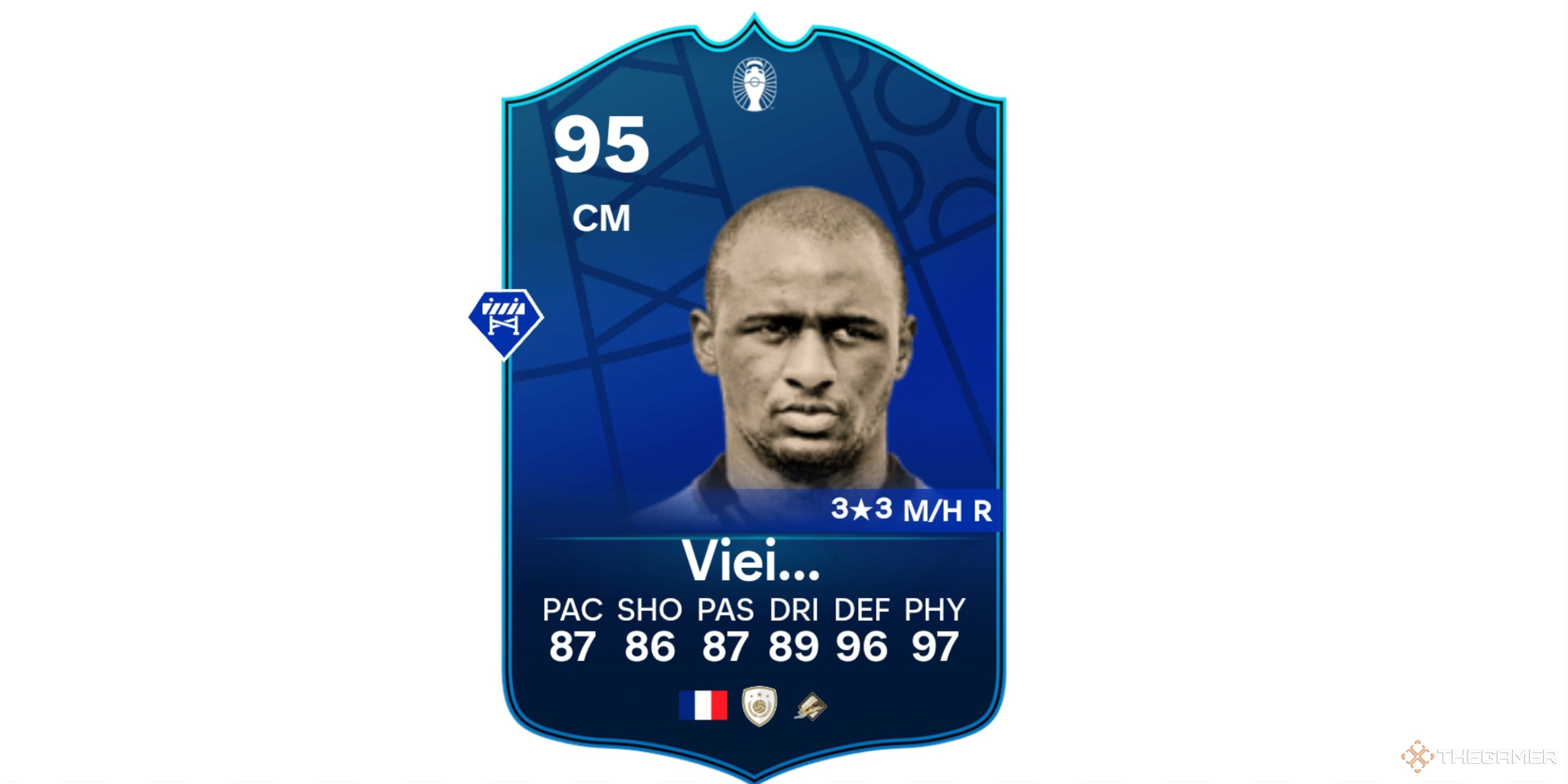 Image showing Vieira EVO card in EA Sports FC 24 