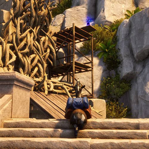 First trinket location of Mount Olympus in Goat Simulator 3 Multiverse of Nonsense.
