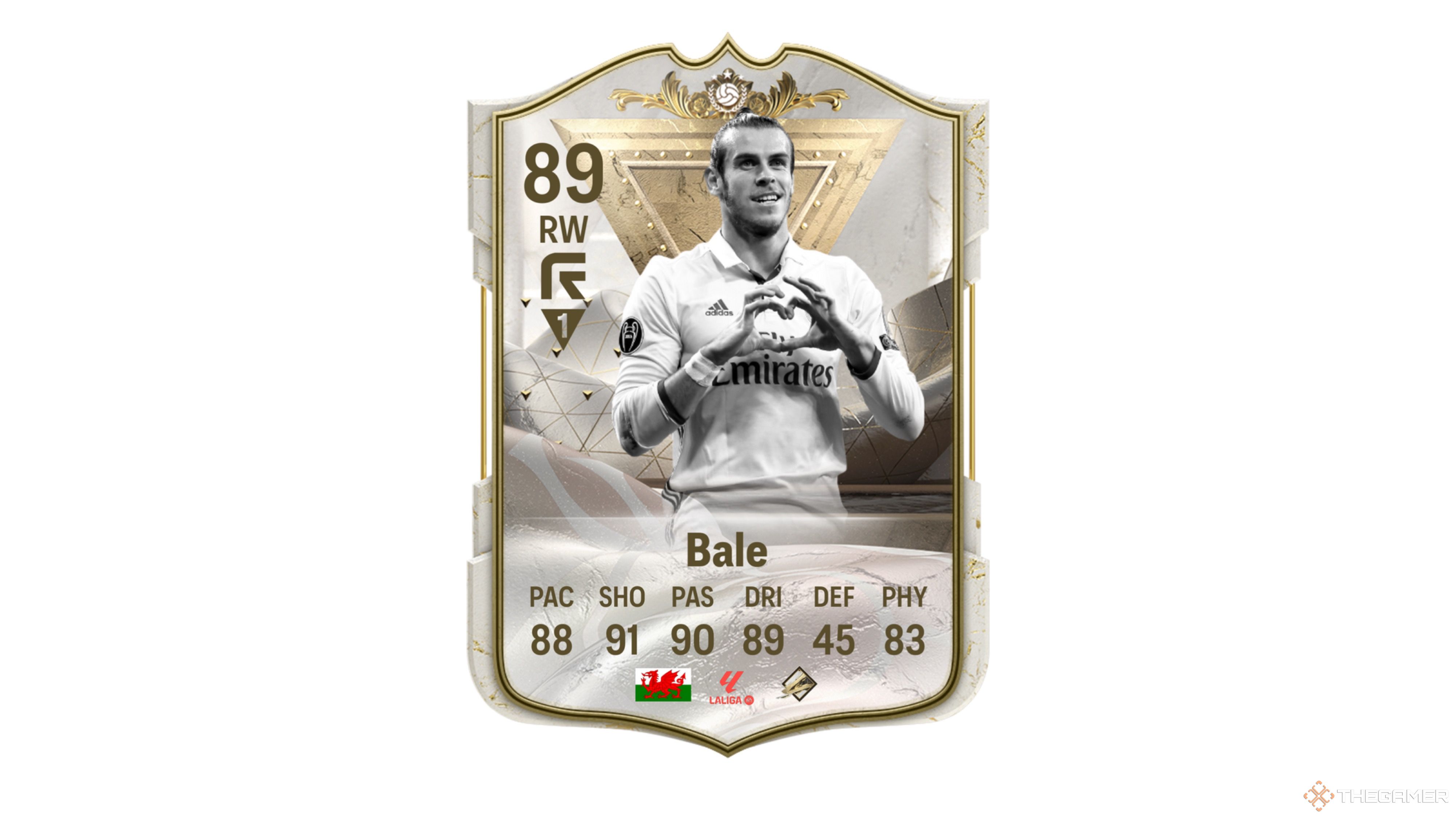 Image showing Bale card in EA Sports FC 25