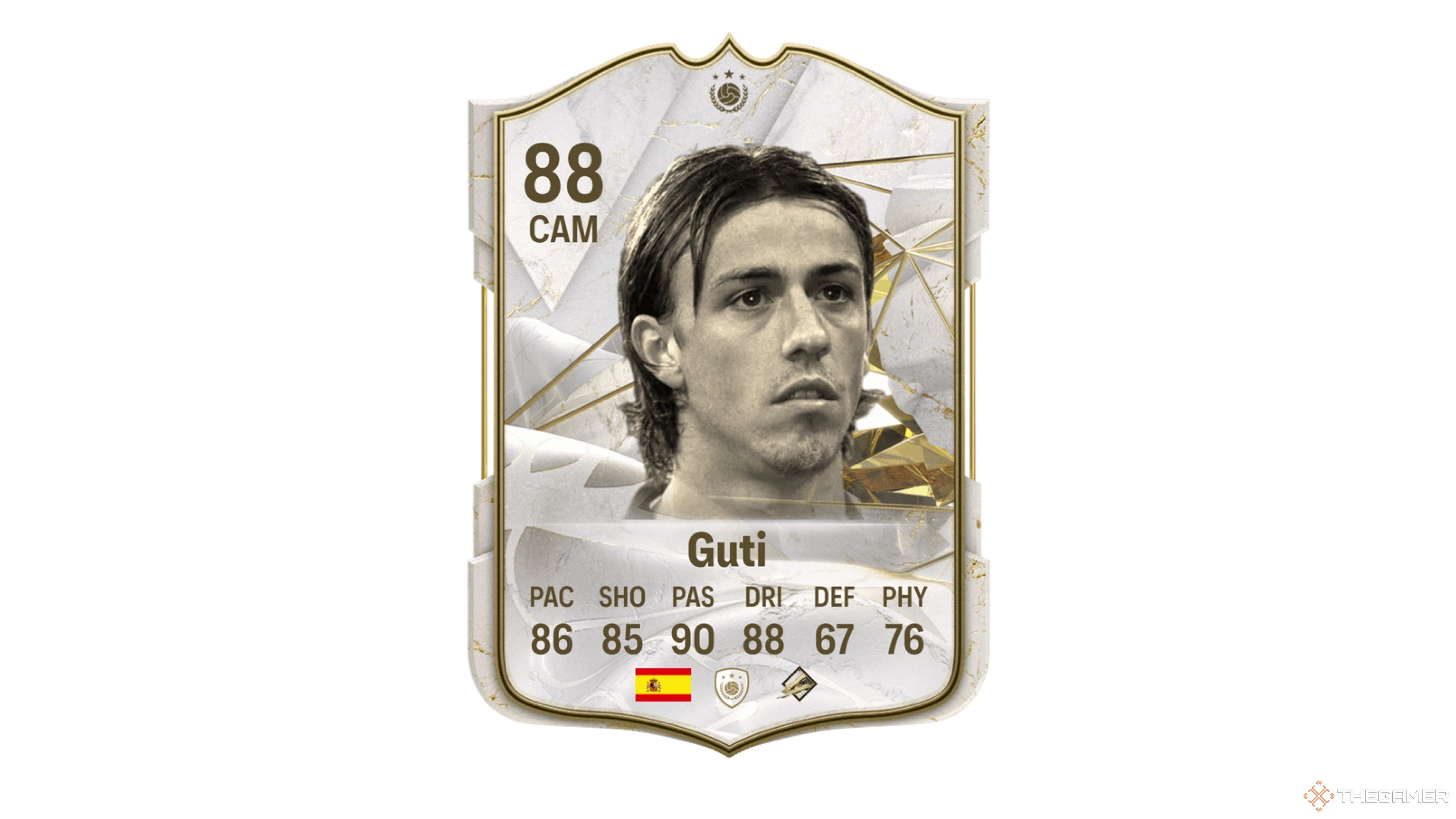 Image showing Guti card in EA Sports FC 25