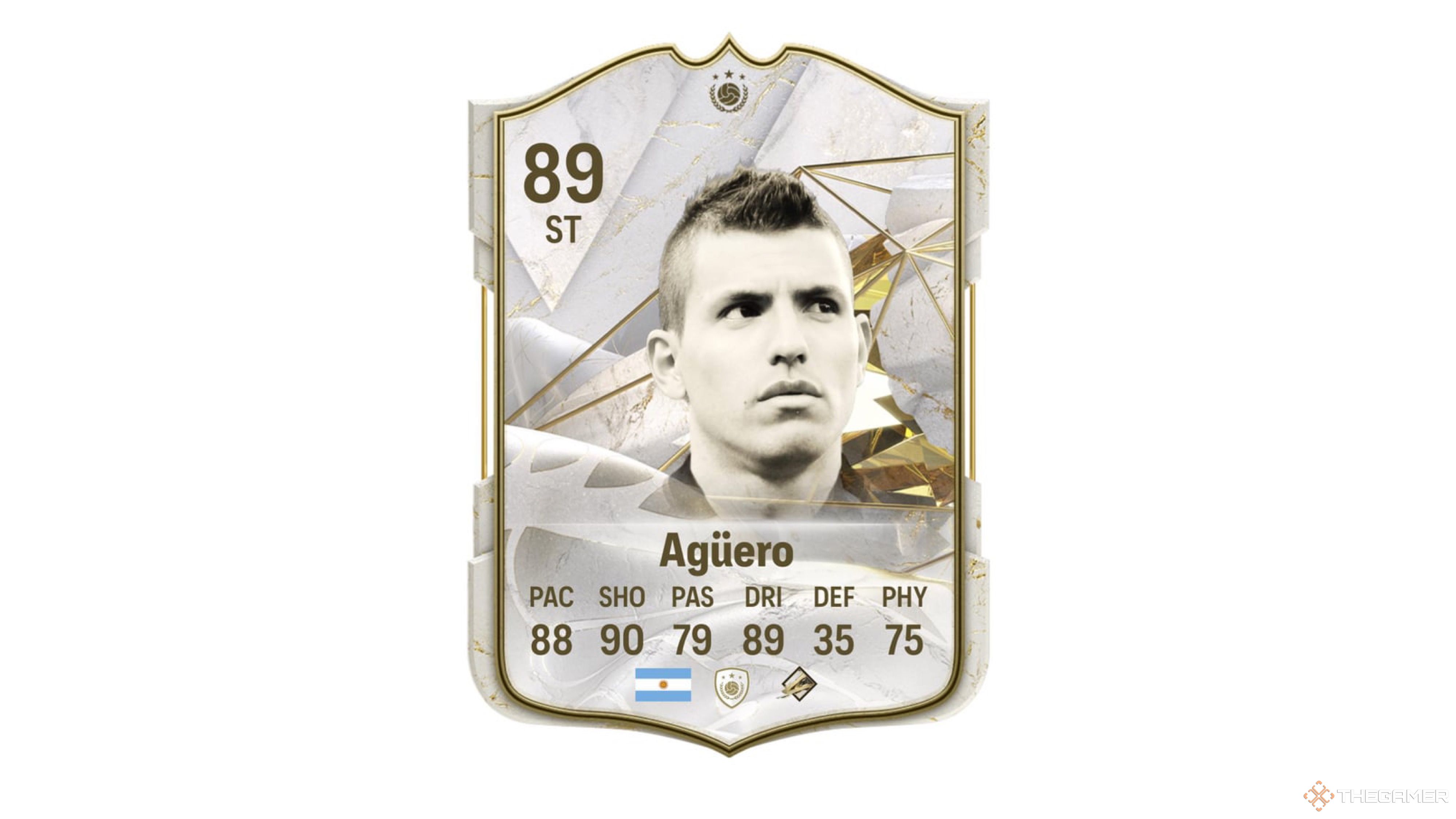 Image showing Agüero card in EA Sports FC 25