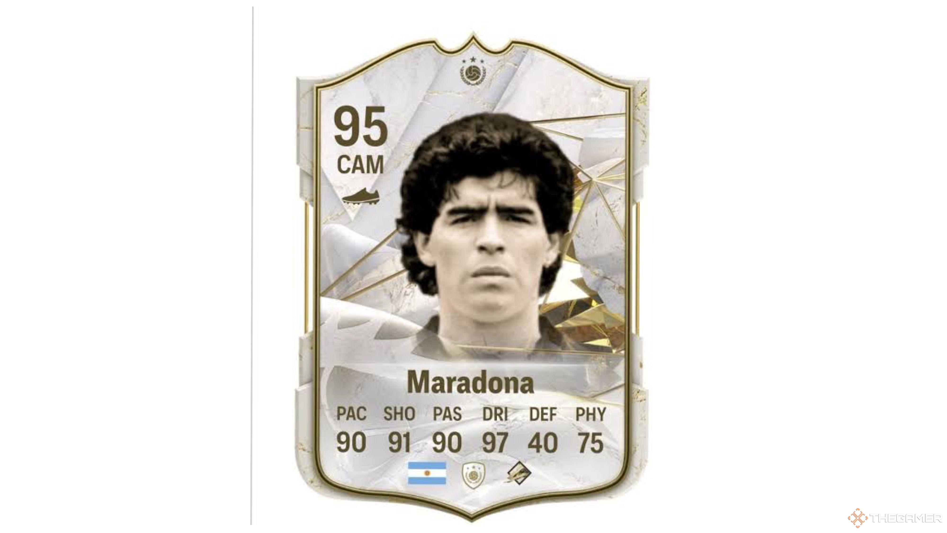 Image showing Maradona card in EA Sports FC 25
