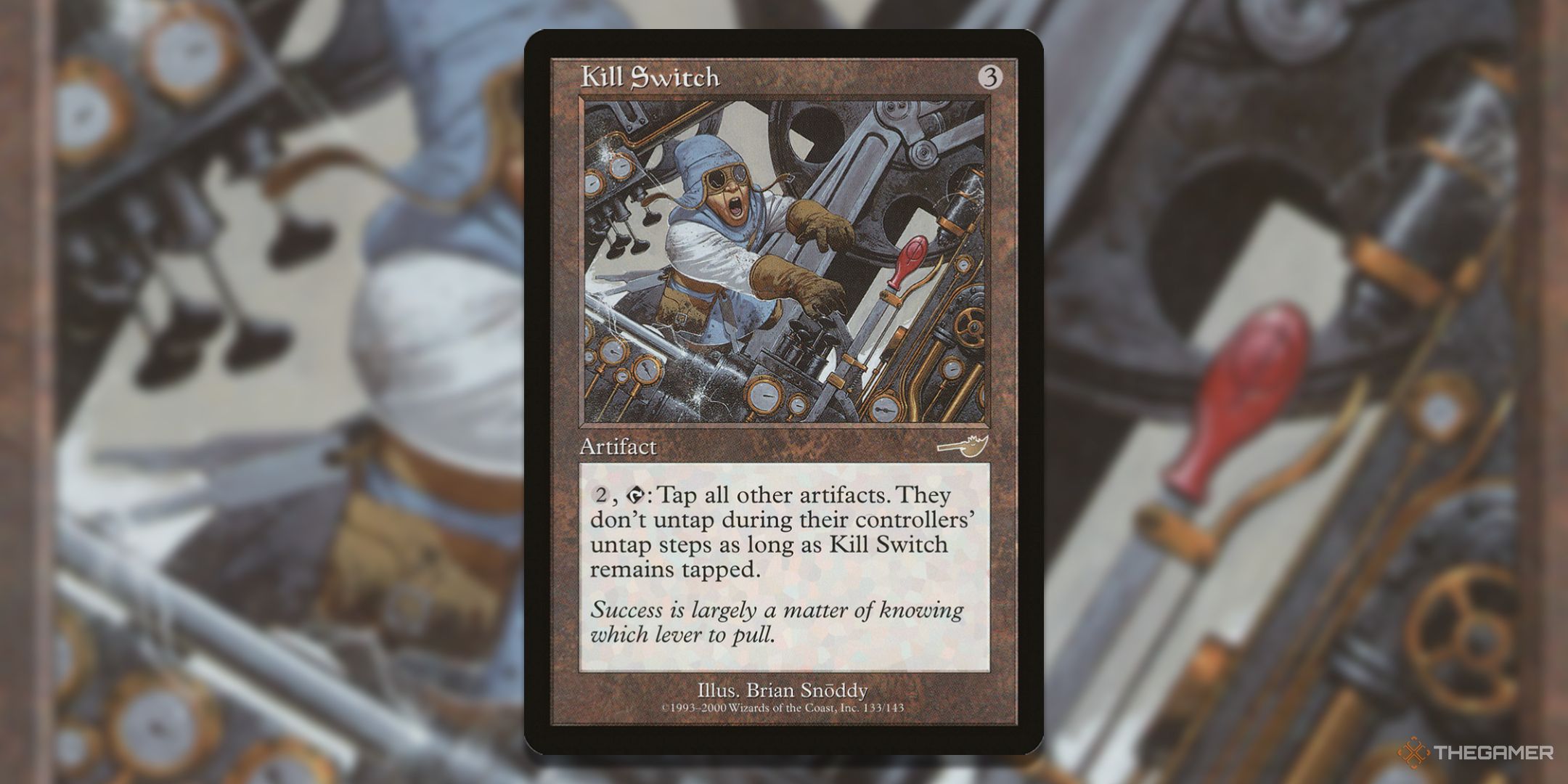 Kill Switch card with the card art in the background.