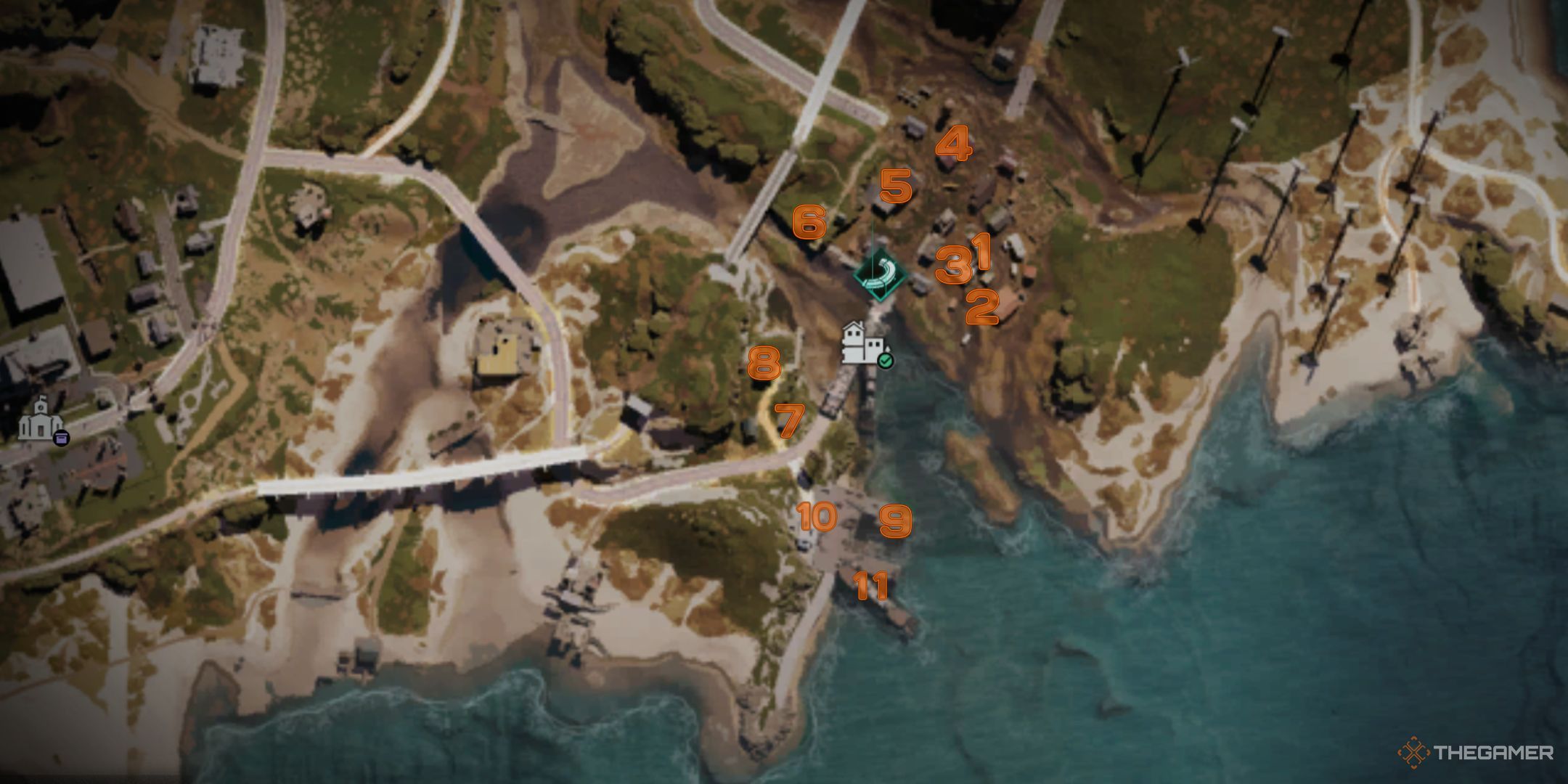 Once Human Harborside Marking The Storage Crate Locations