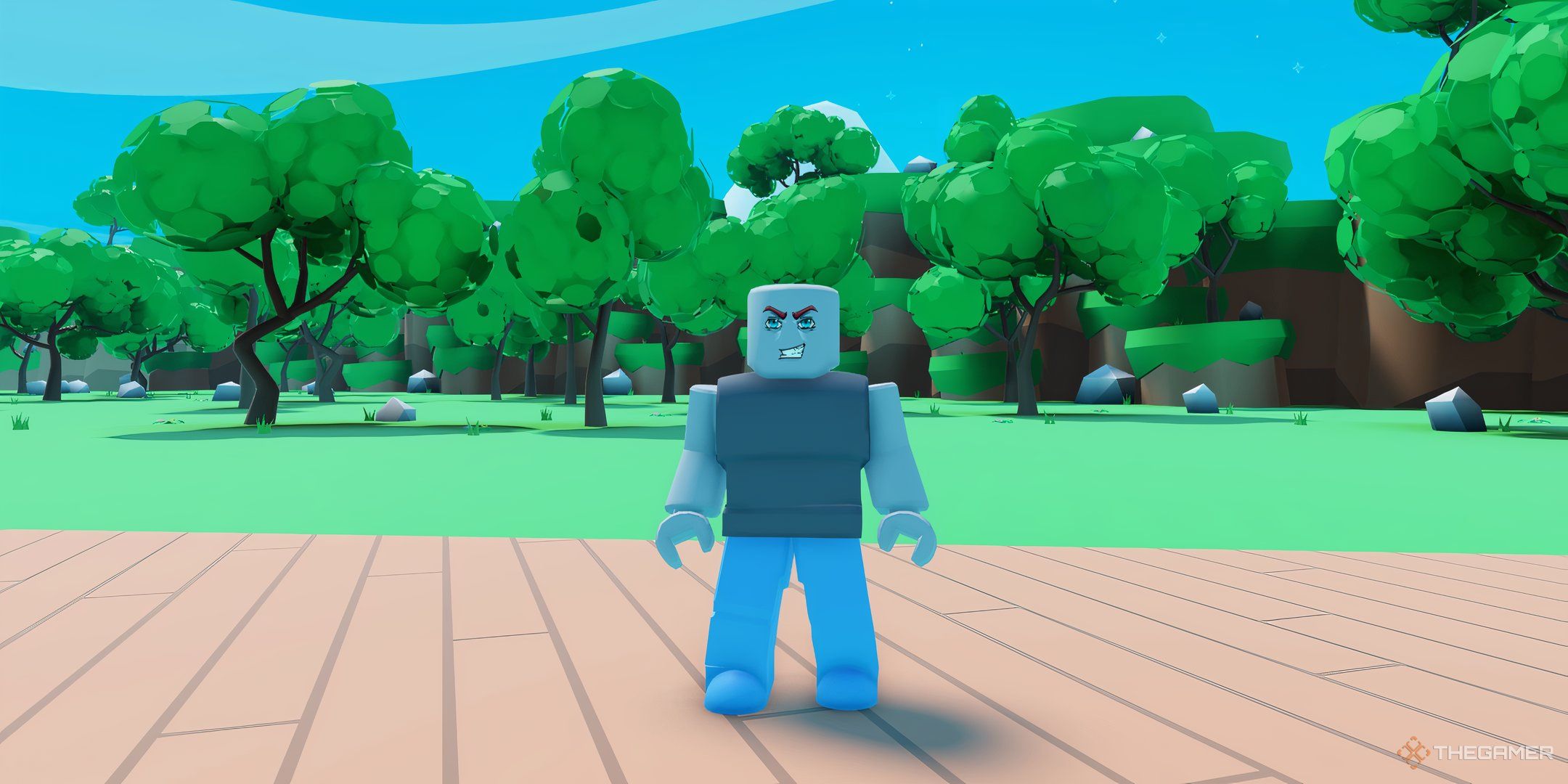 a player in Marble Run Tycoon 2 on Roblox