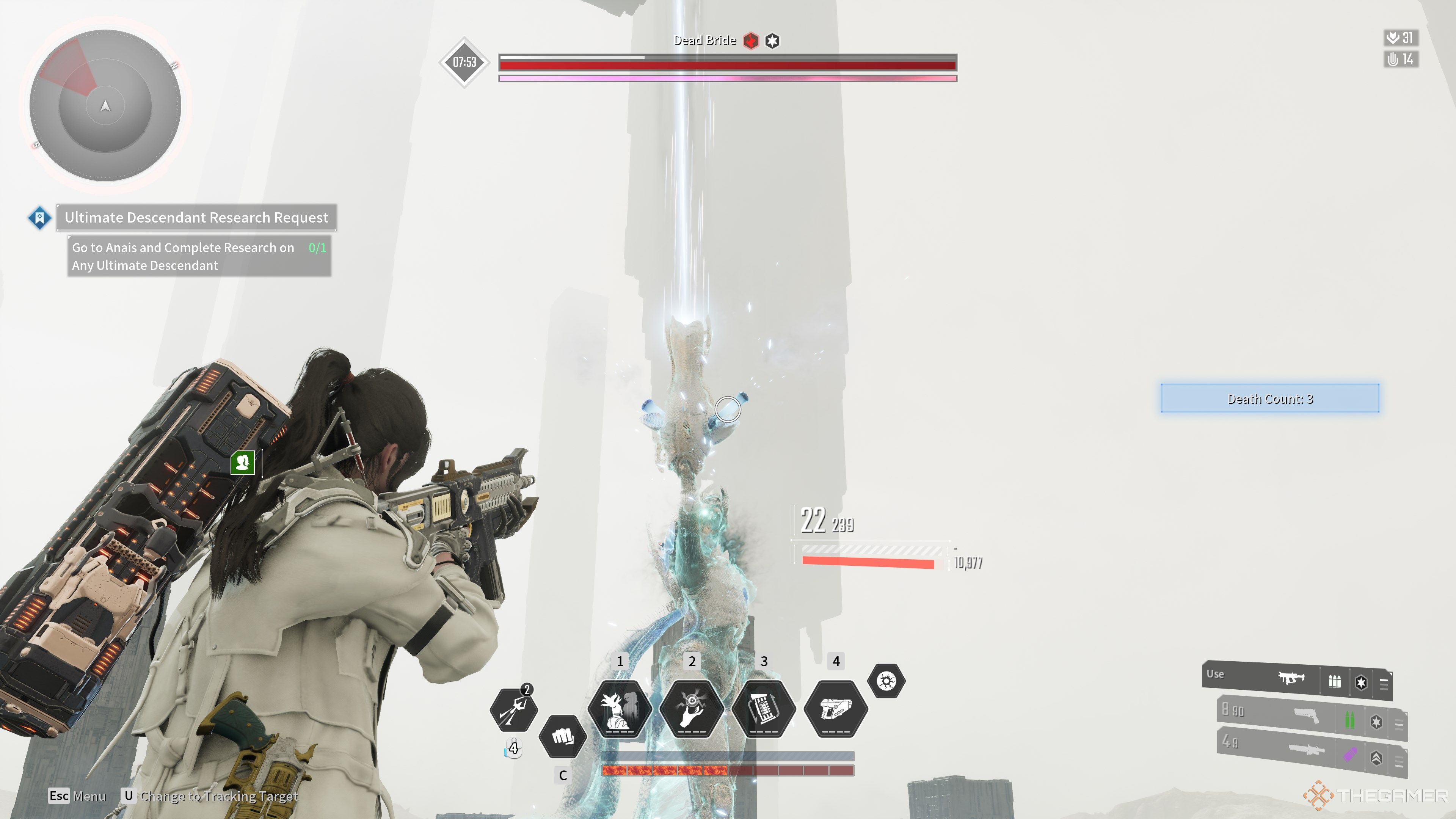 The First Descendant Dead Bride Cannon Weakpoint