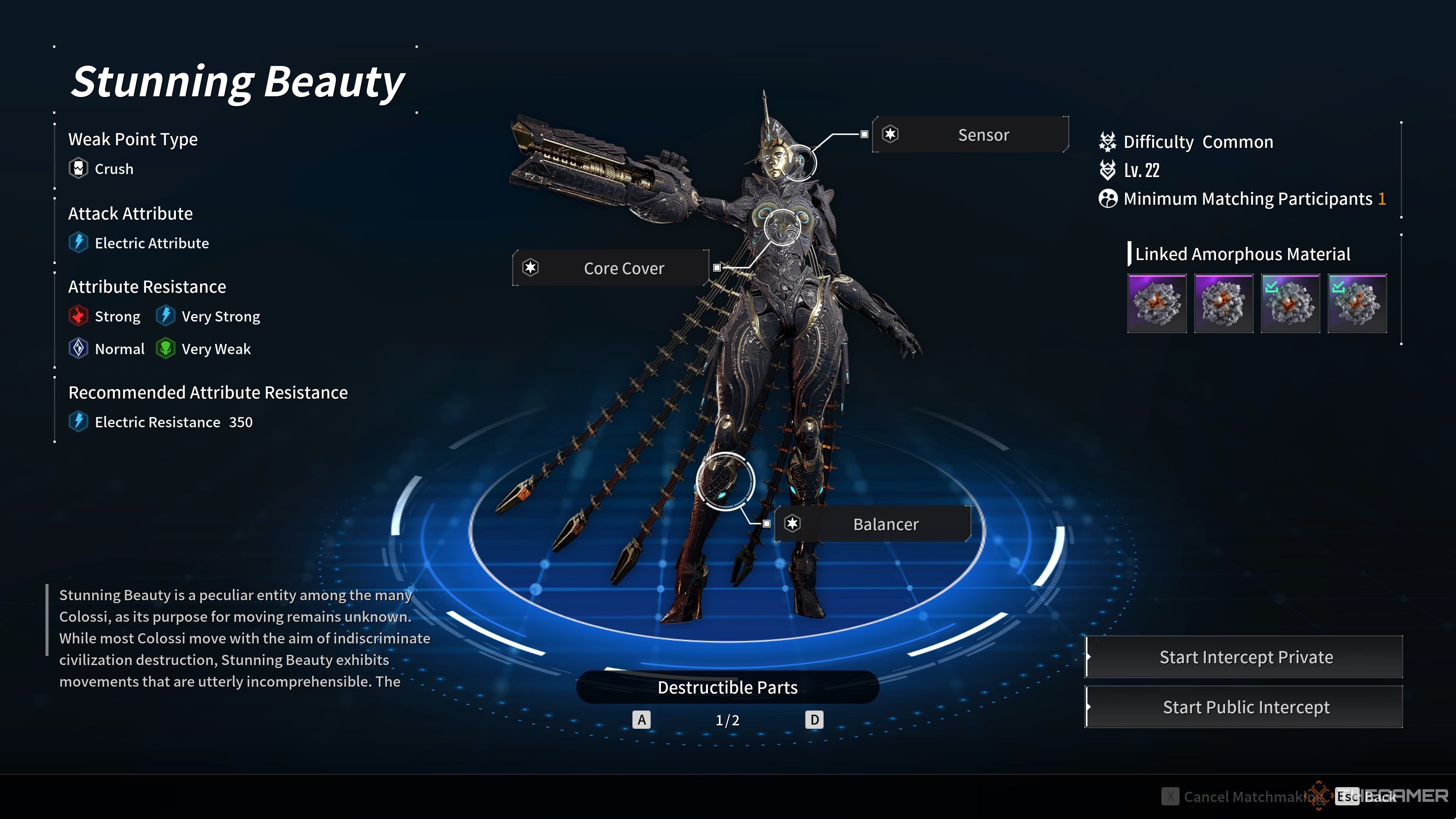 The First Descendant Stunning Beauty Info