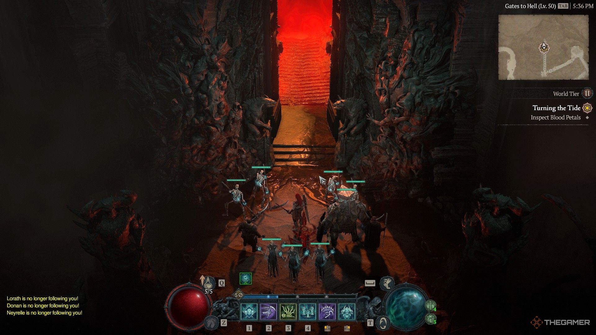 The Gates to Hell in Diablo 4.