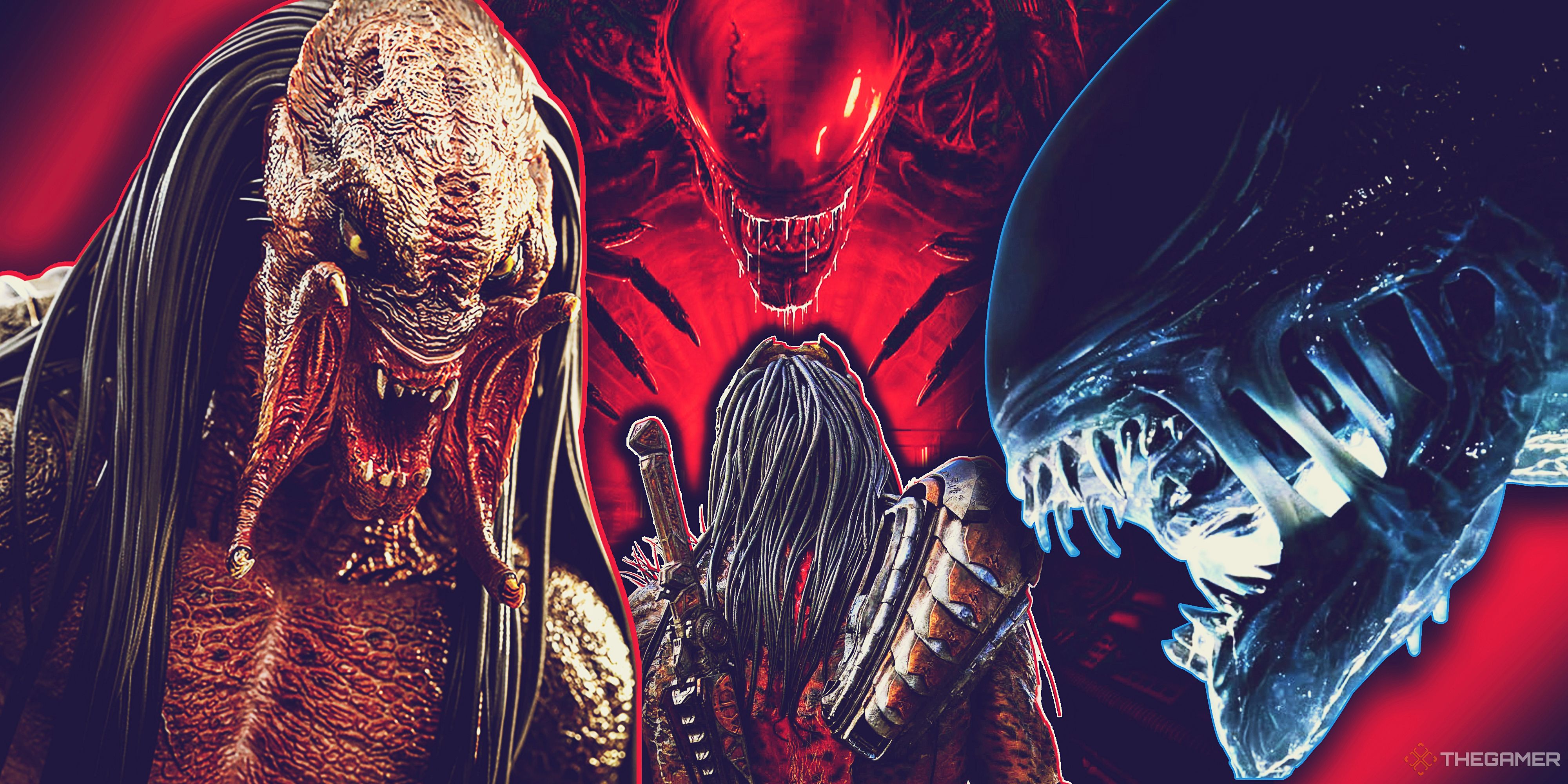 Predator from Prey and Alien Romulus.