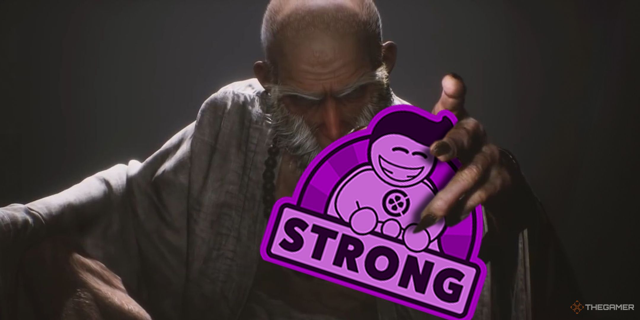 A Strong OpenCritic score over an image of Black Myth: Wukong.