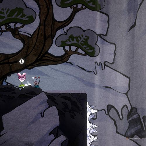 Bo is standing next to second Bunny Blossom in Bo - Path Of The Teal Lotus.