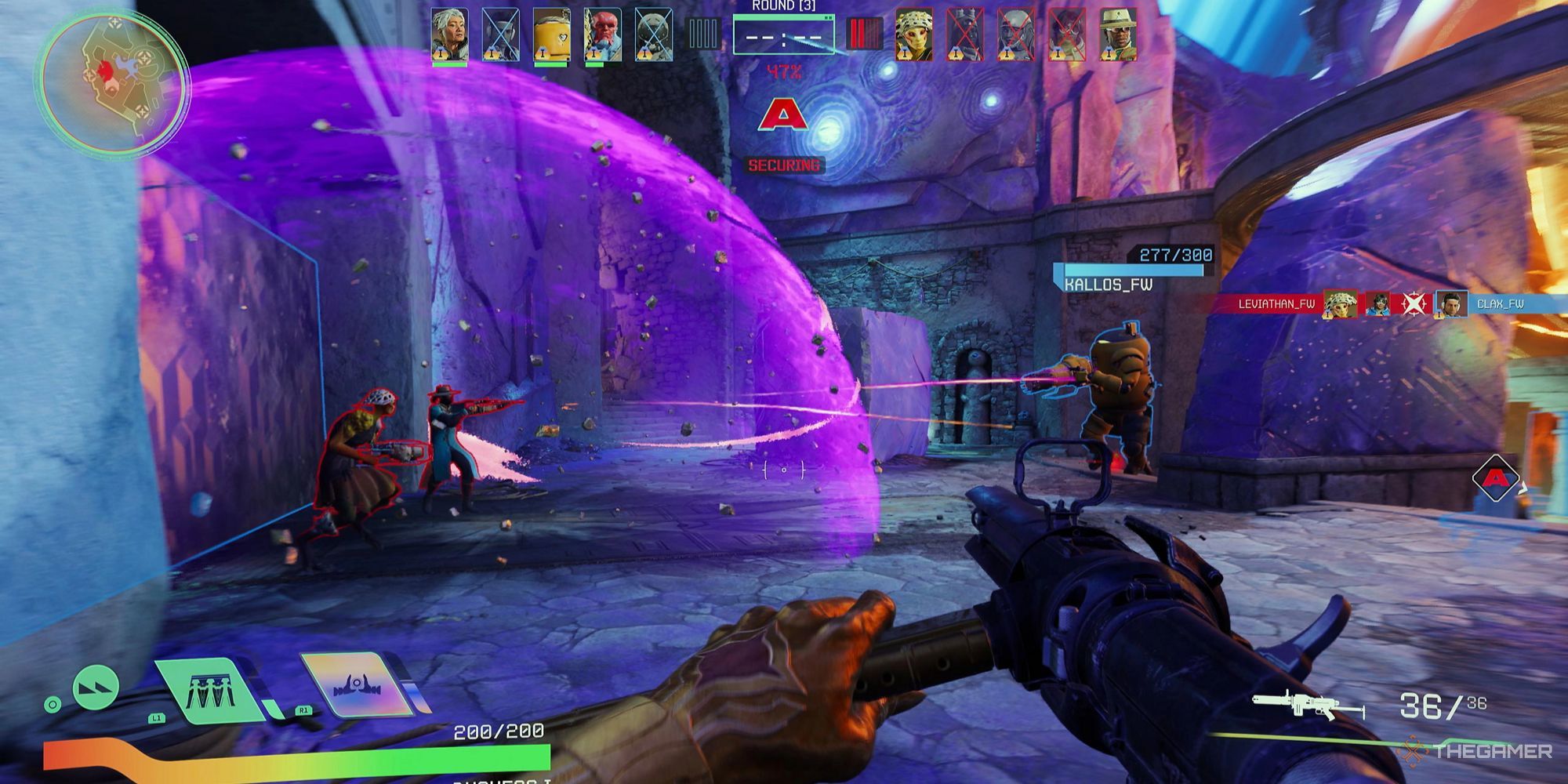 Concord Gameplay Screenshot in Zone Capture