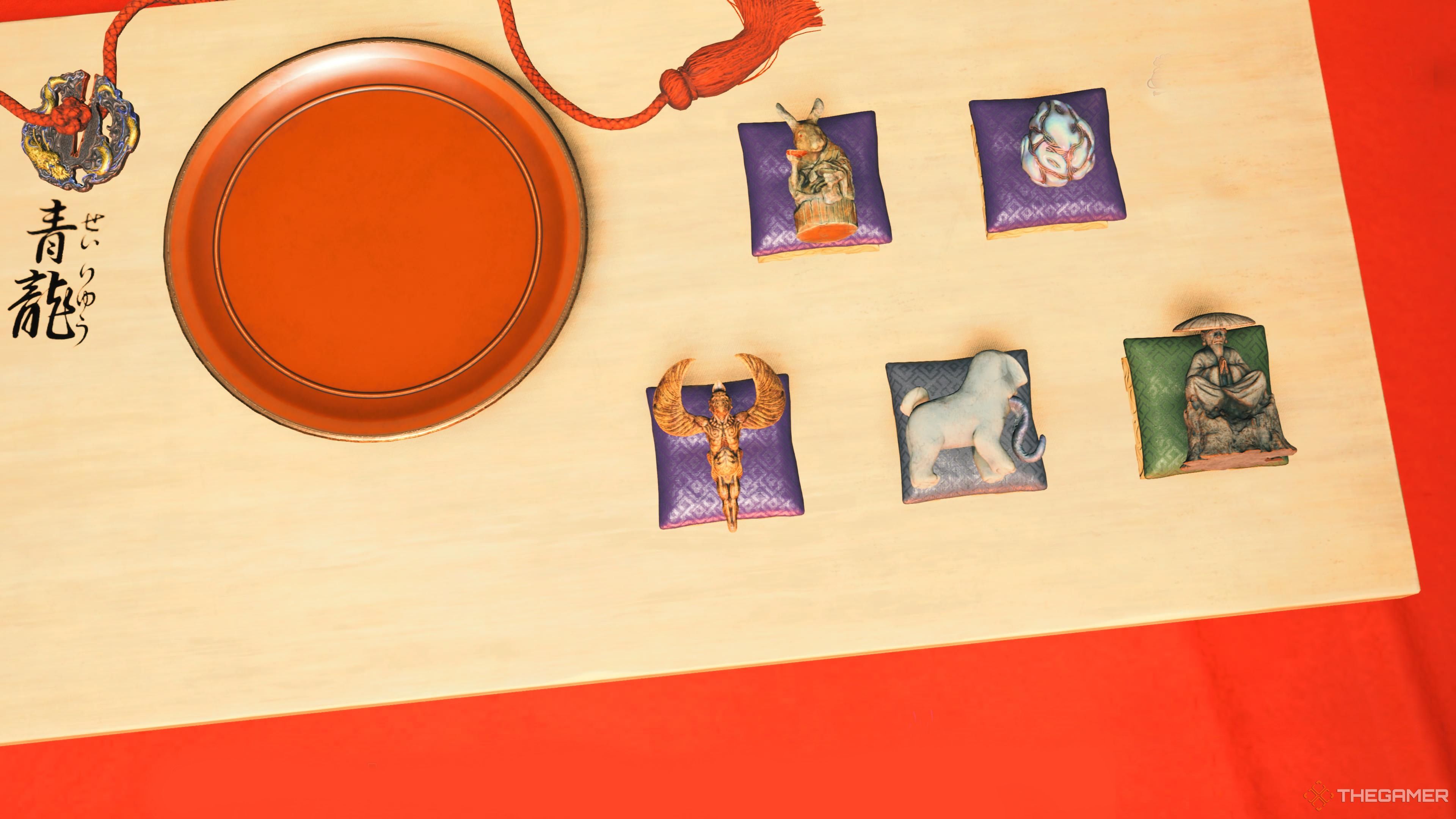 Kunitsu-Gami Path of the Goddess. Suggested Mazo Talismans for the Kiritake Village stage.