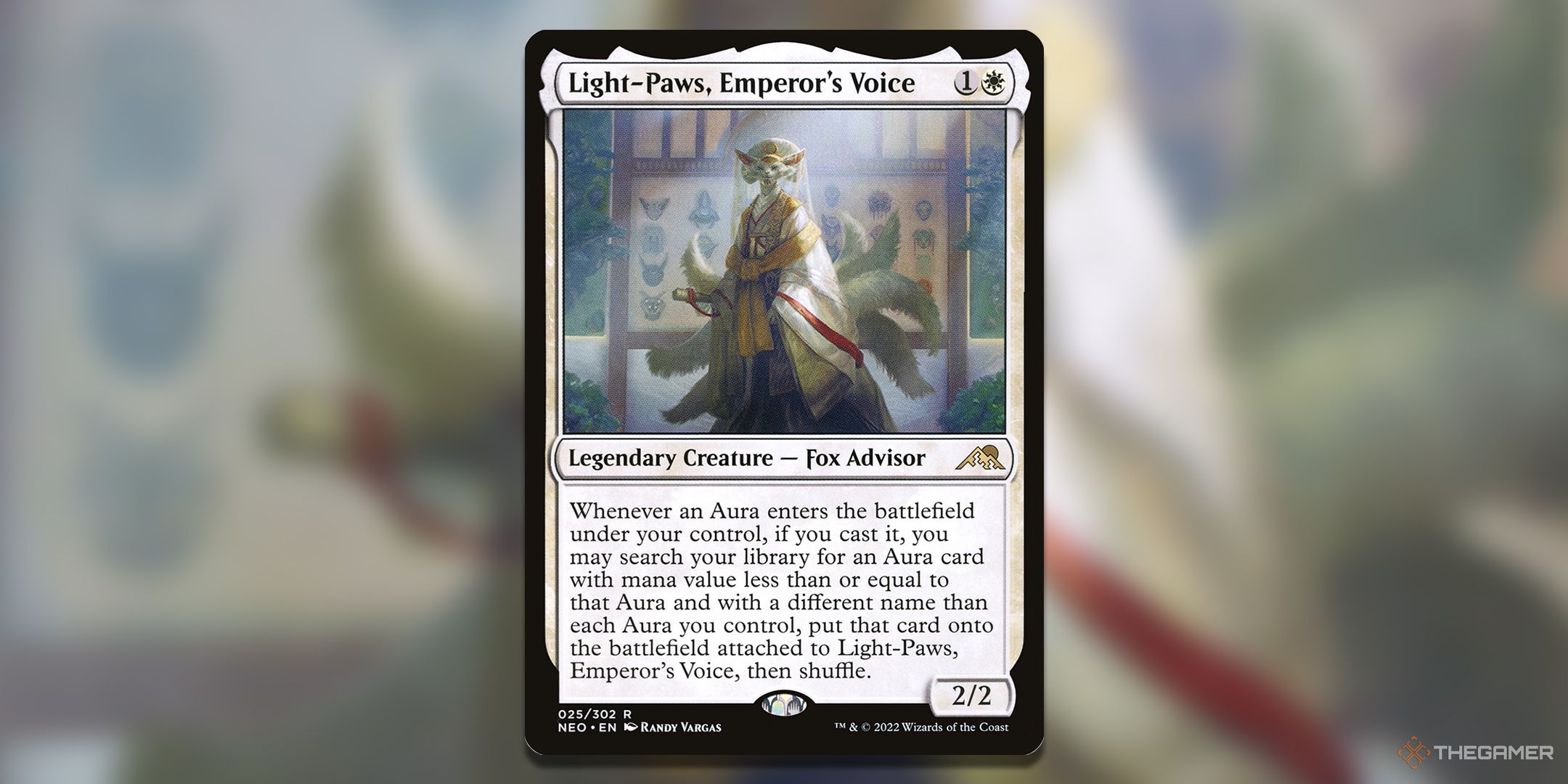 Light-Paws, Emperor's Voice card in MTG.
