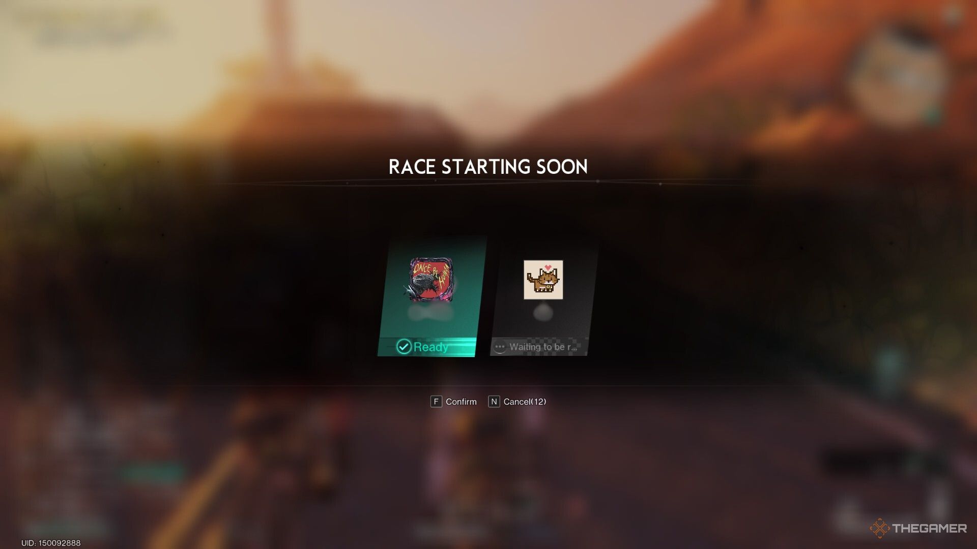 A player participating and starting the Wilderness Express event in Once Human.