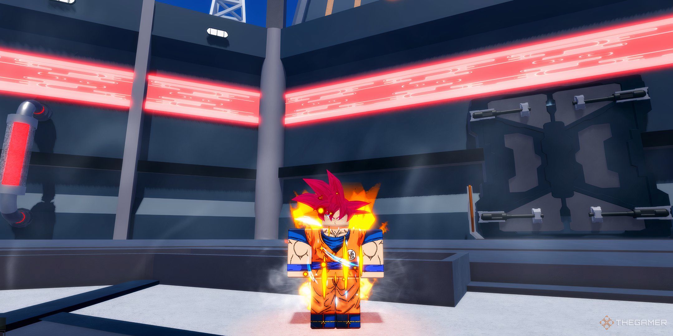 a player in Anime Unlimited on Roblox