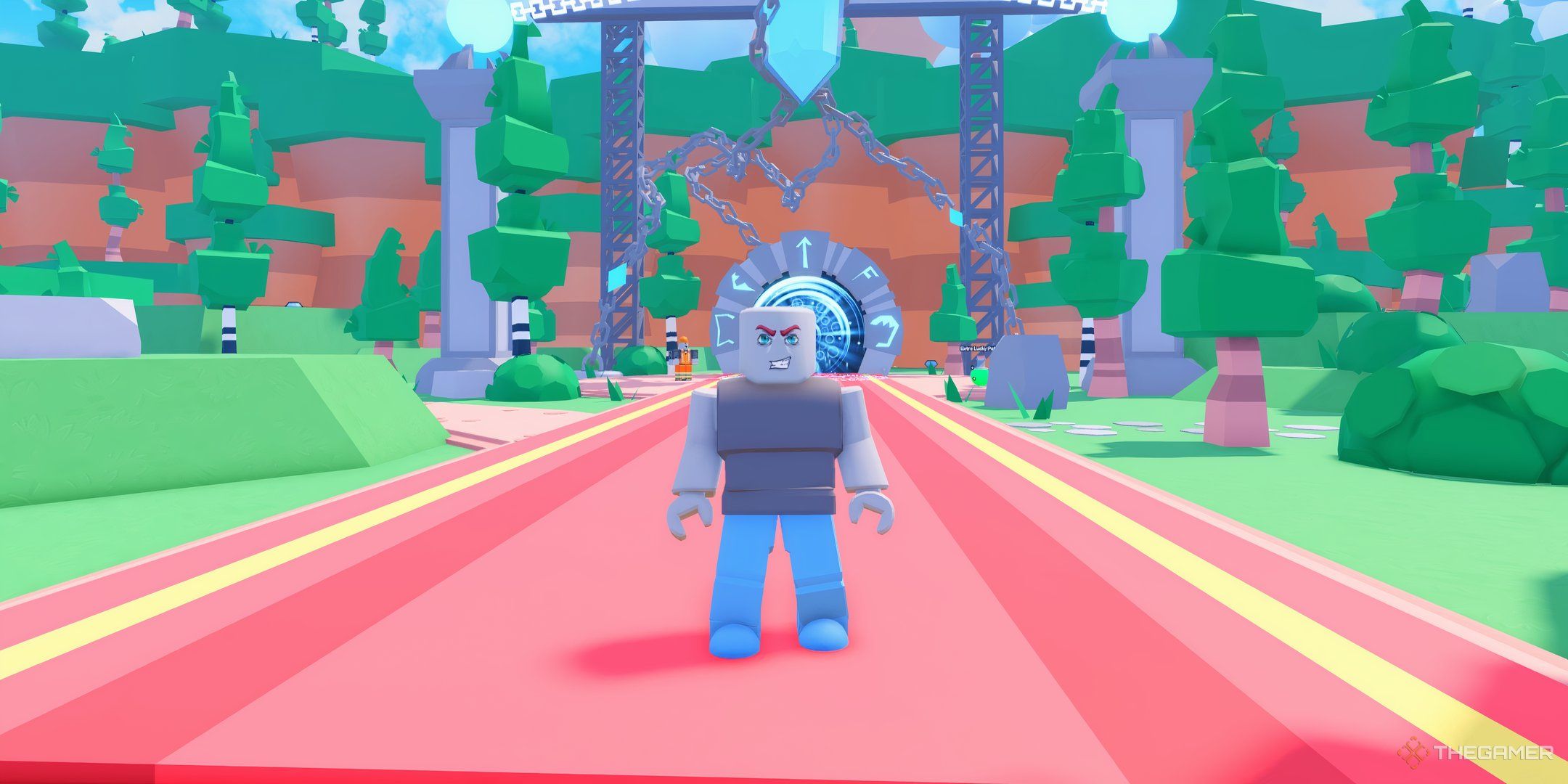a player in Sushi Clickers X on Roblox
