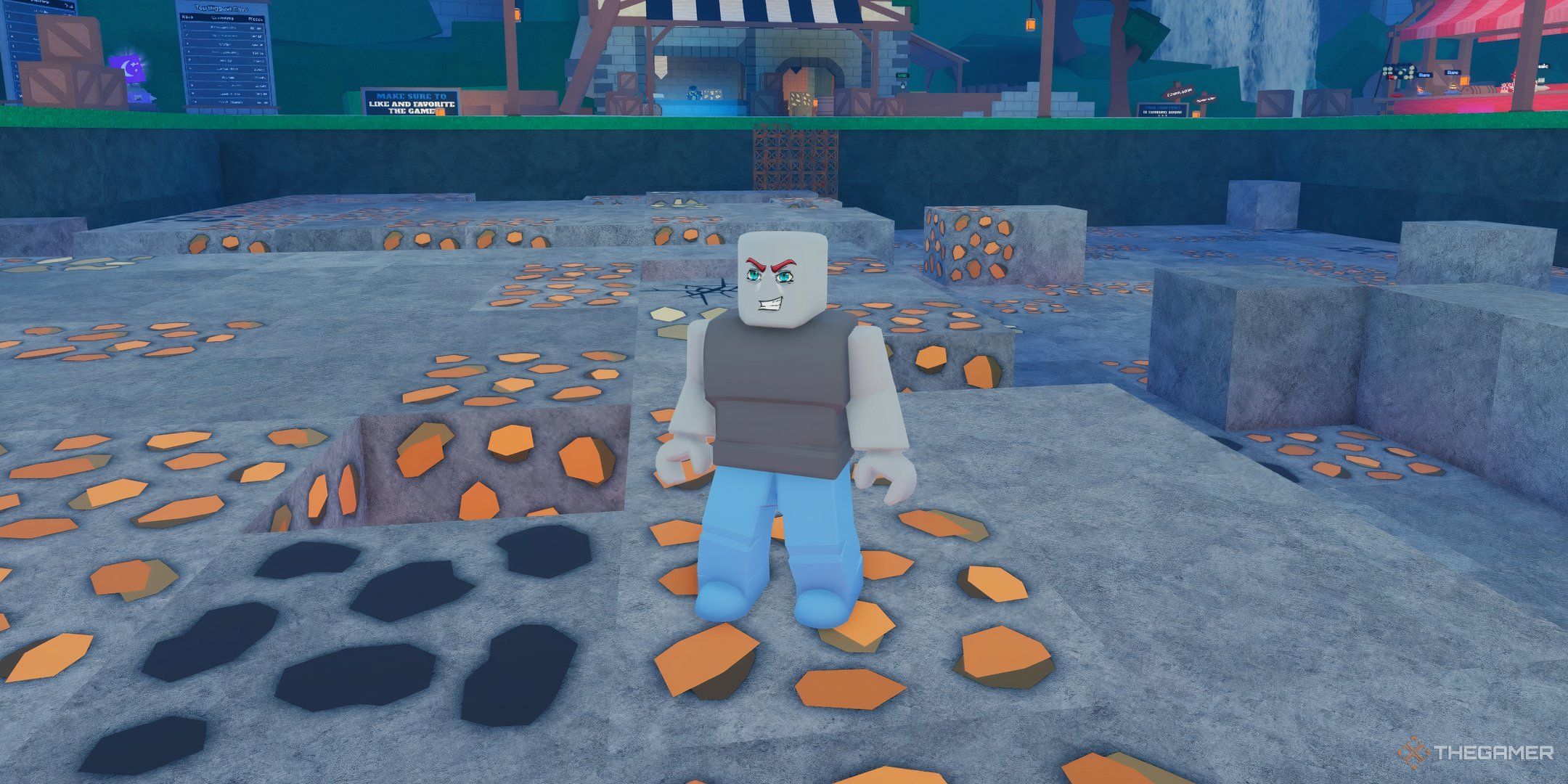 a player in Rarity Miner on Roblox