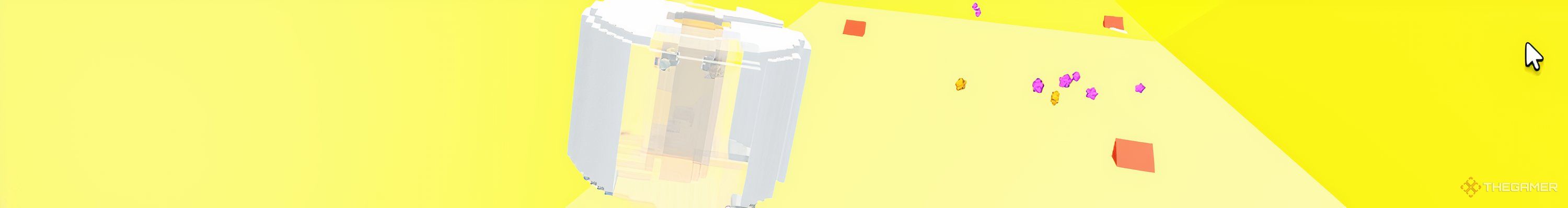 A Roblox character barrels down a hill while inside a giant roll of toilet paper in Slide Down A Hill.