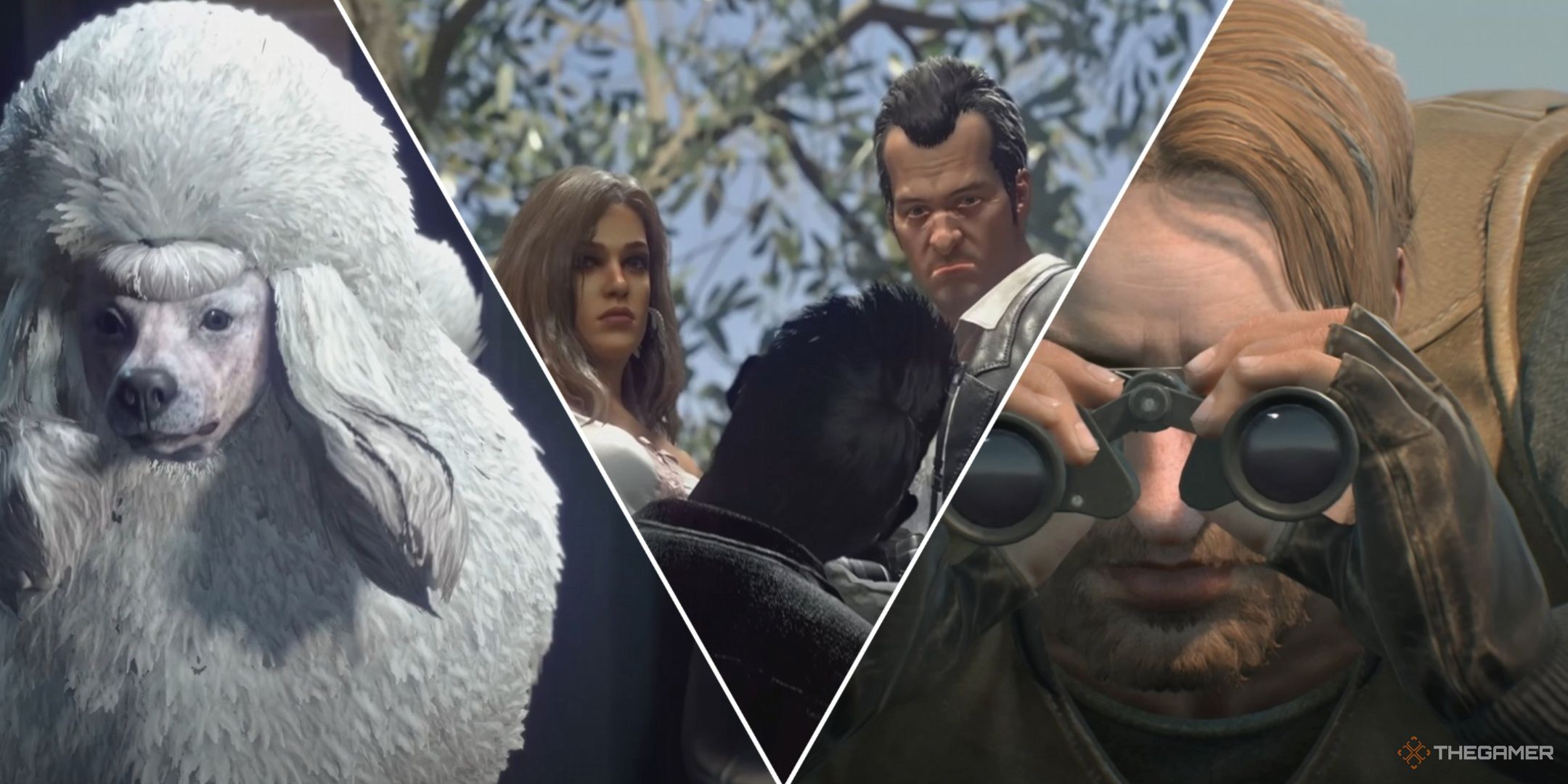 Collage of characters from Dead Rising Deluxe Remaster.