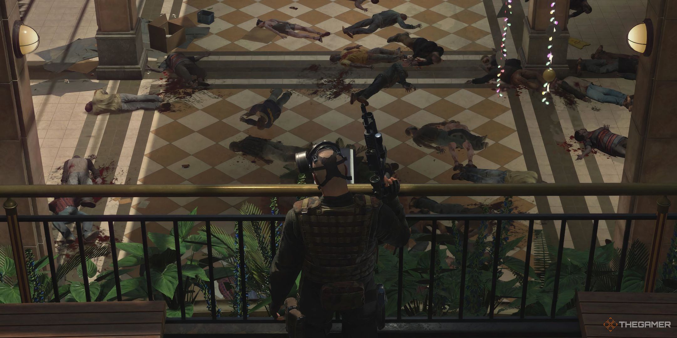 A Special Forces member in Dead Rising Deluxe Remaster.